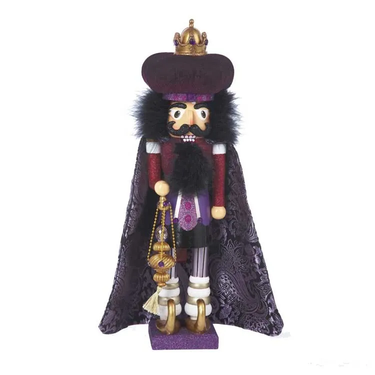 18" Hollywood Purple King Nutcracker