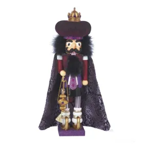 18" Hollywood Purple King Nutcracker