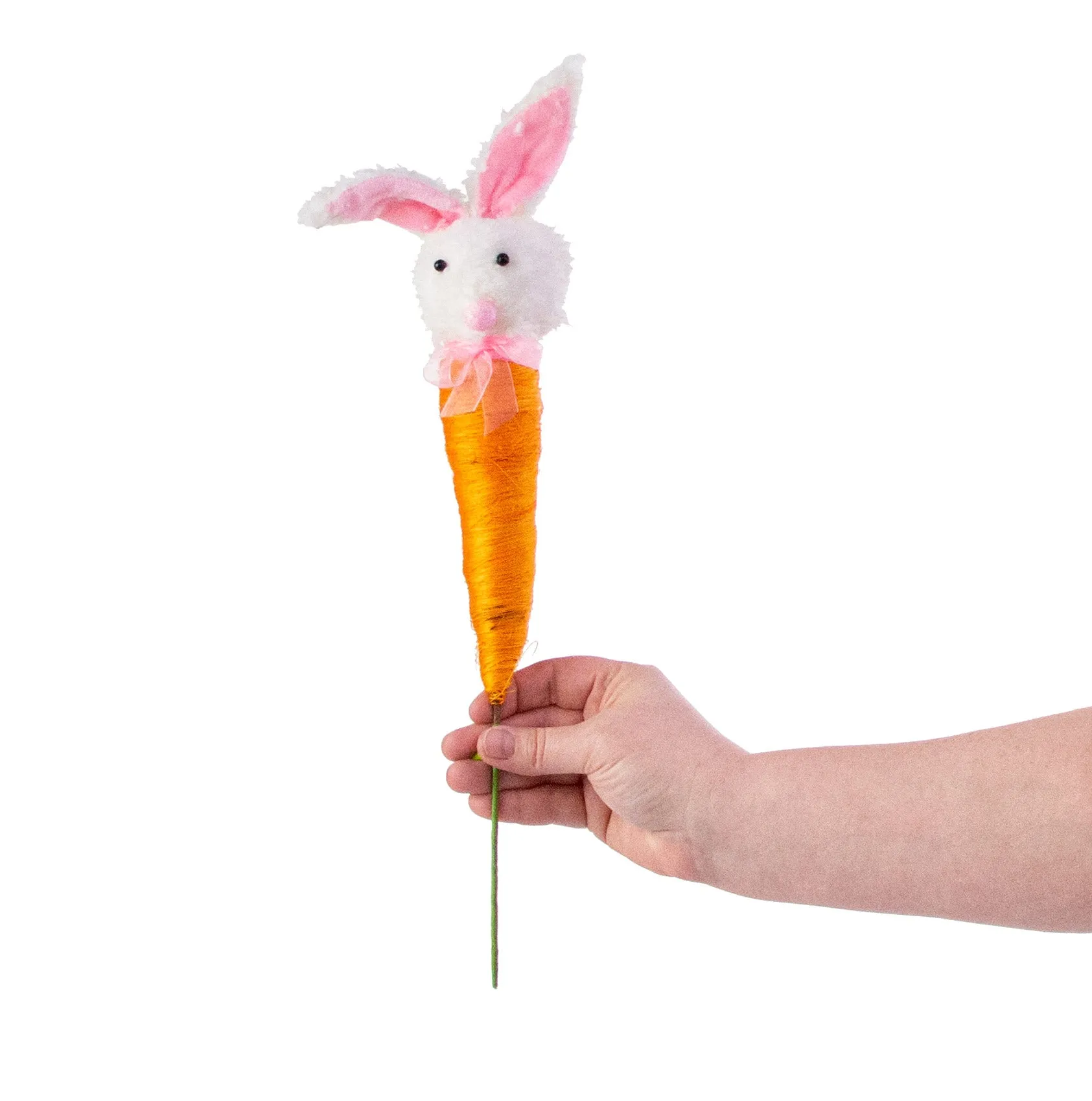 22" Bunny Head Carrot Pick