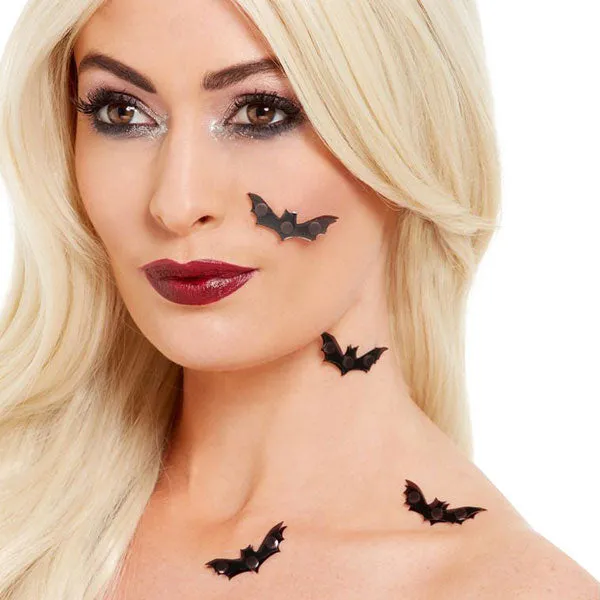 3D Bat Stickers 6pcs