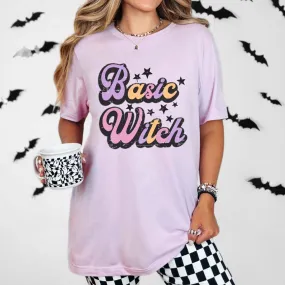 Basic Witch Wholesale Bella Graphic Tee - Quick Shipping