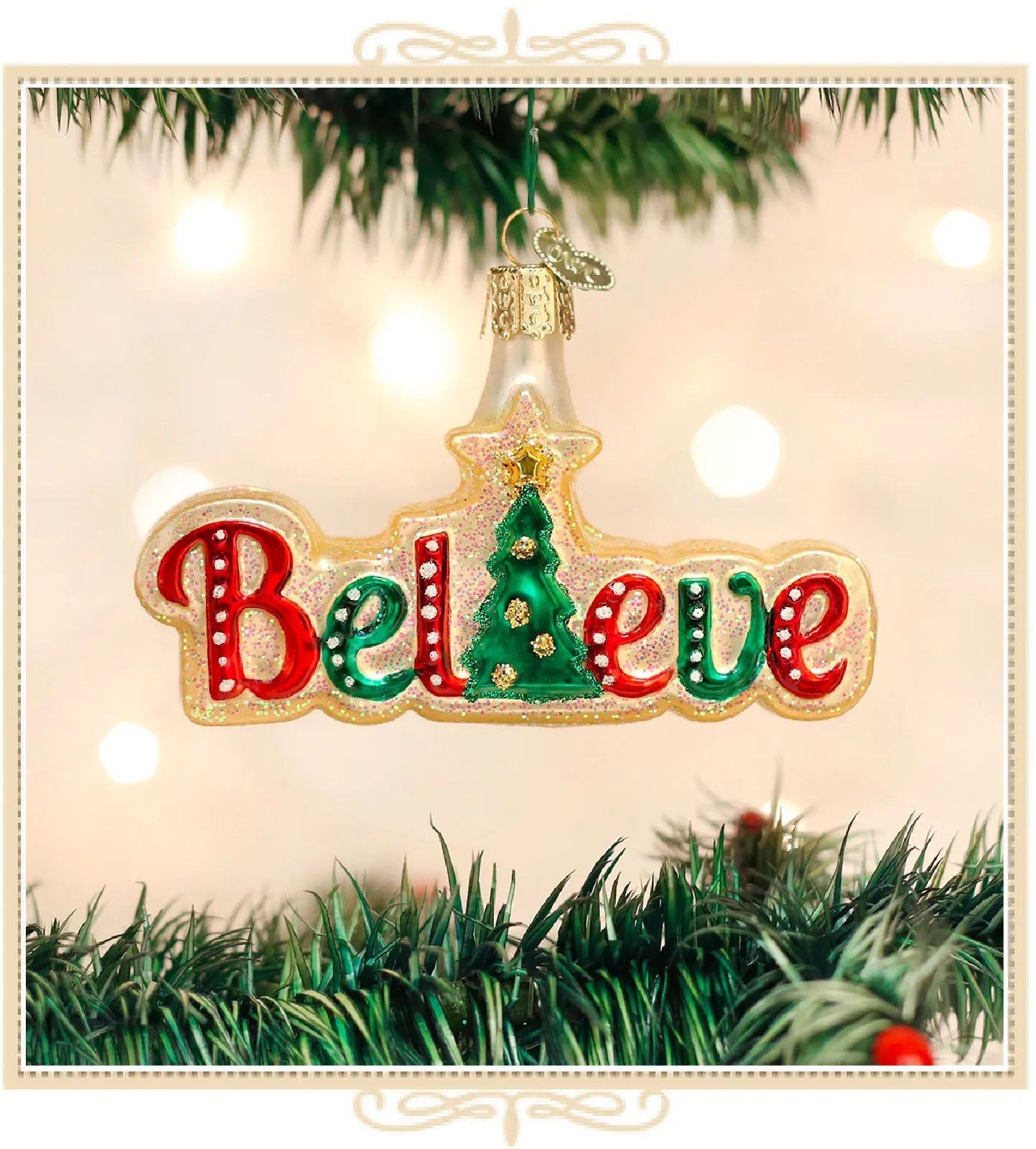 Believe Ornament