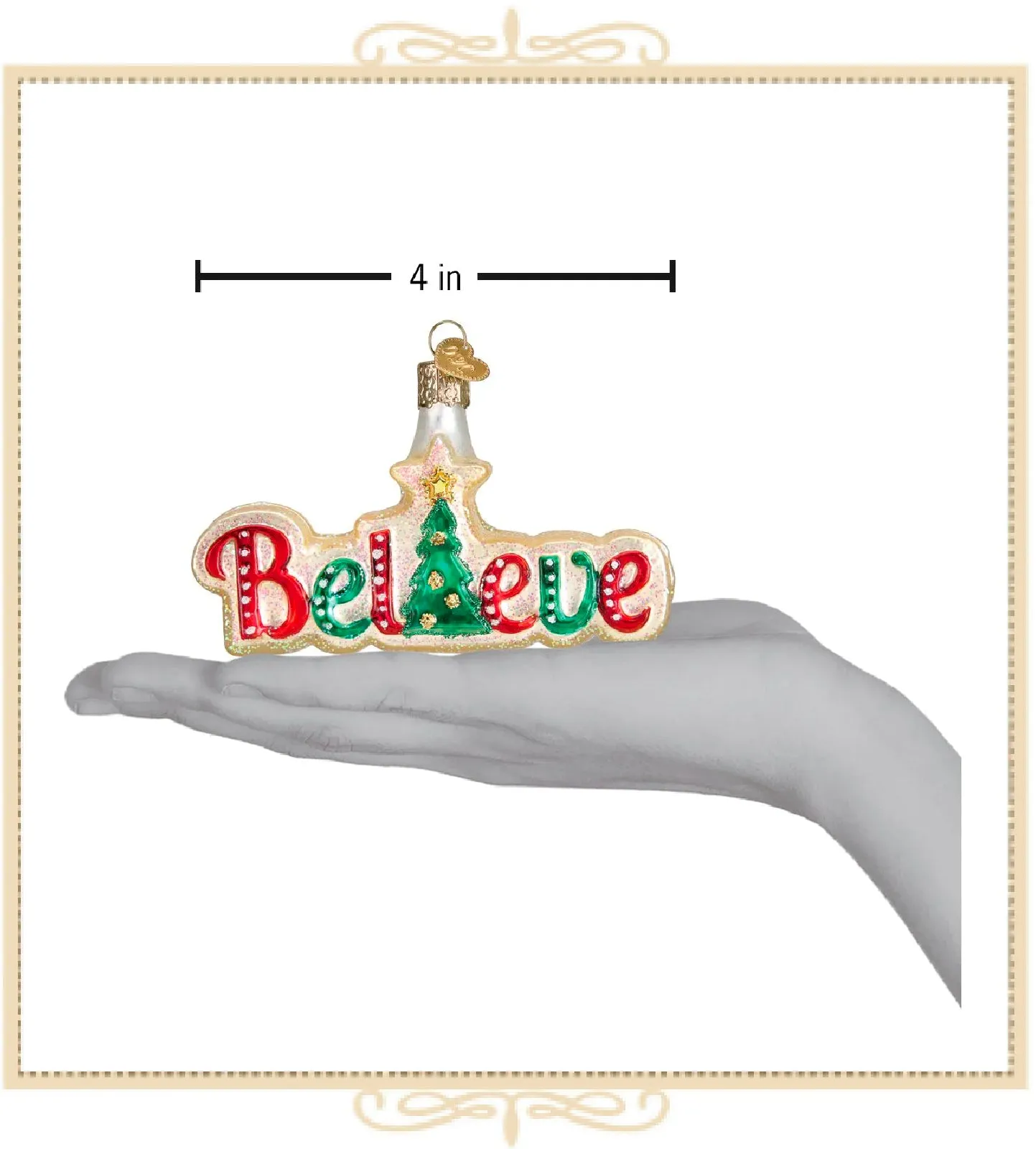 Believe Ornament