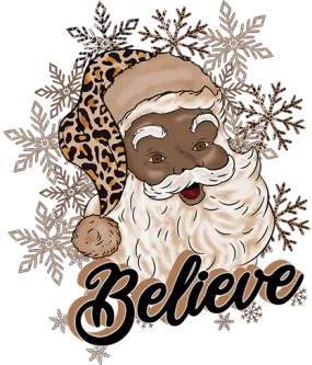 Believe Santa 2 DTF