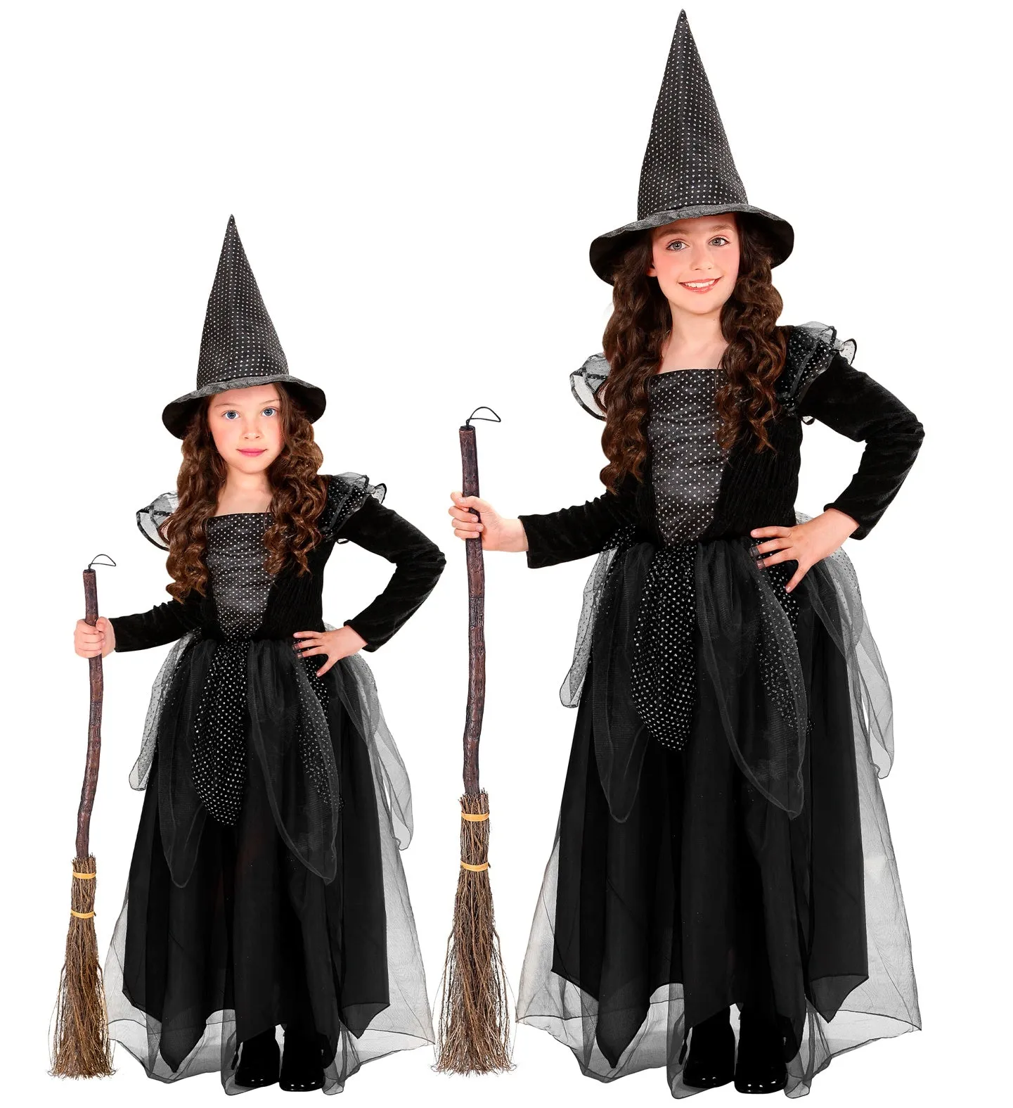 Black Glamour Witch Costume Child