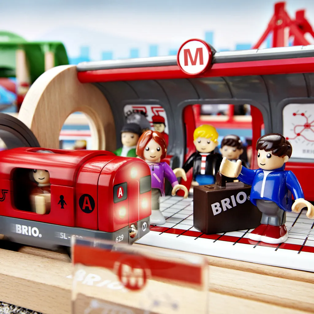 BRIO Metro Railway Set