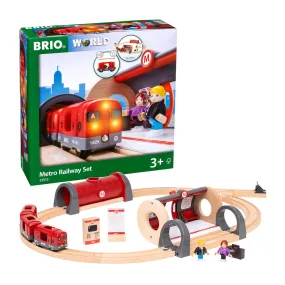 BRIO Metro Railway Set