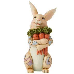 Bunny with Carrots Pint 5.71"