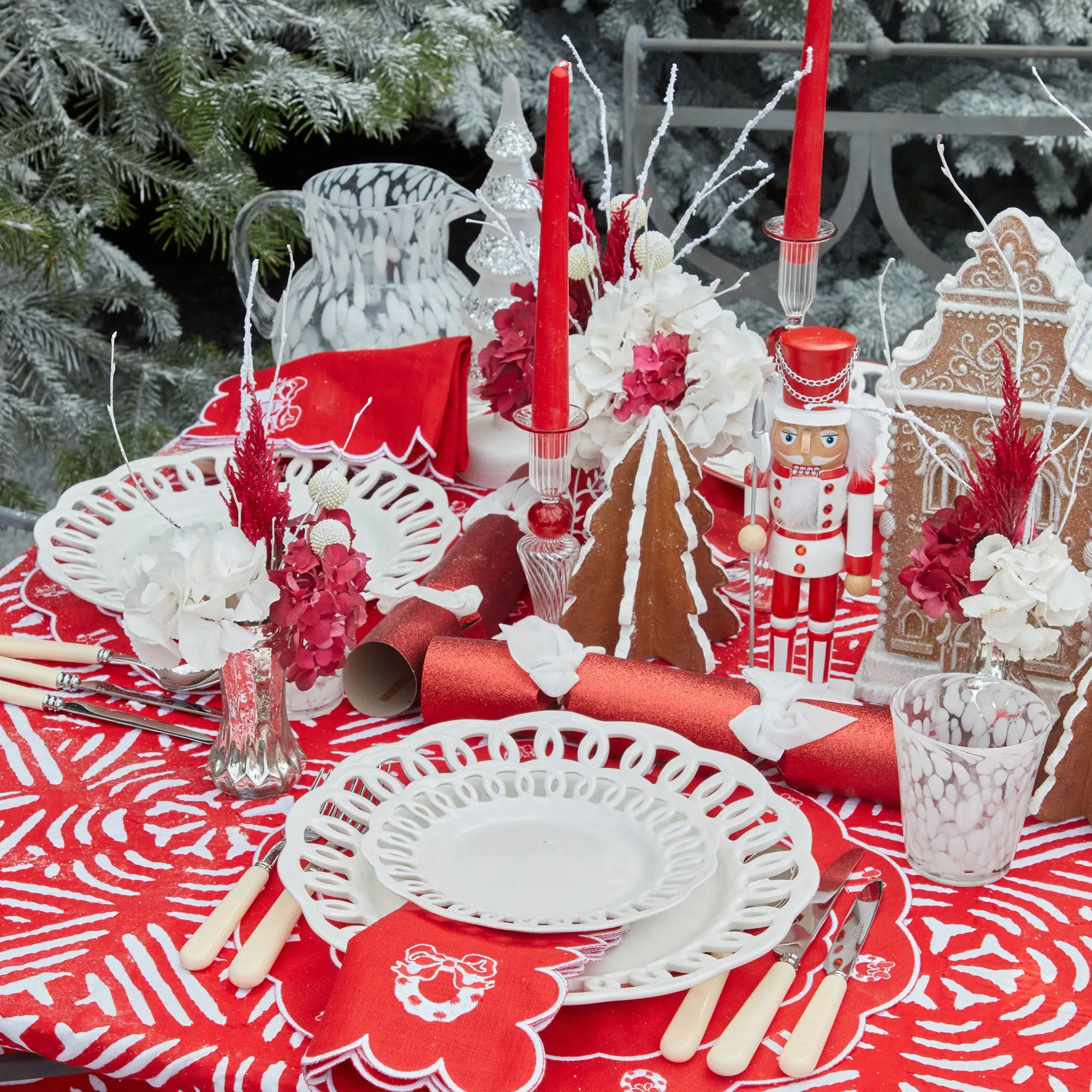 Candy Cane Nutcracker (Pair)