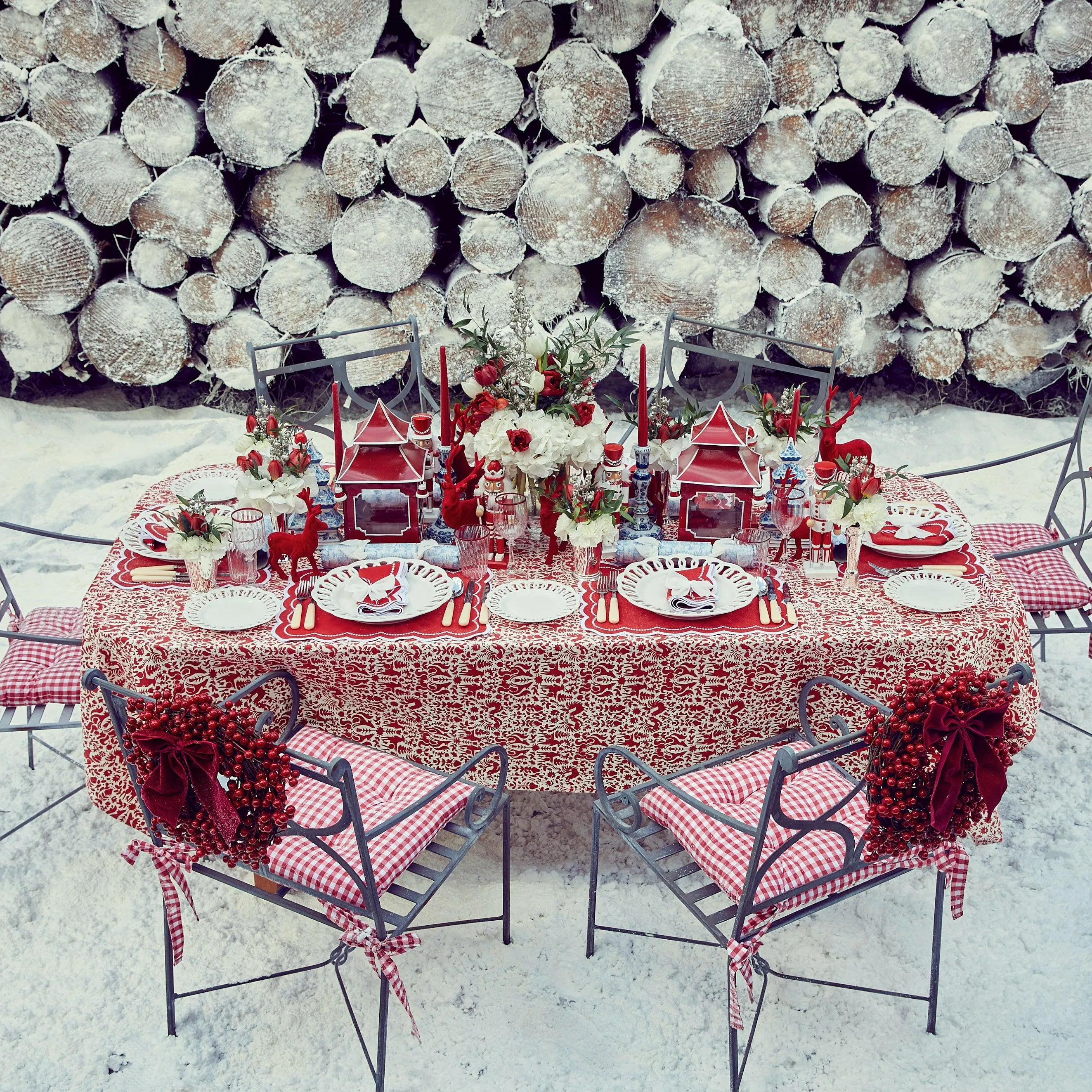 Candy Cane Nutcracker (Pair)
