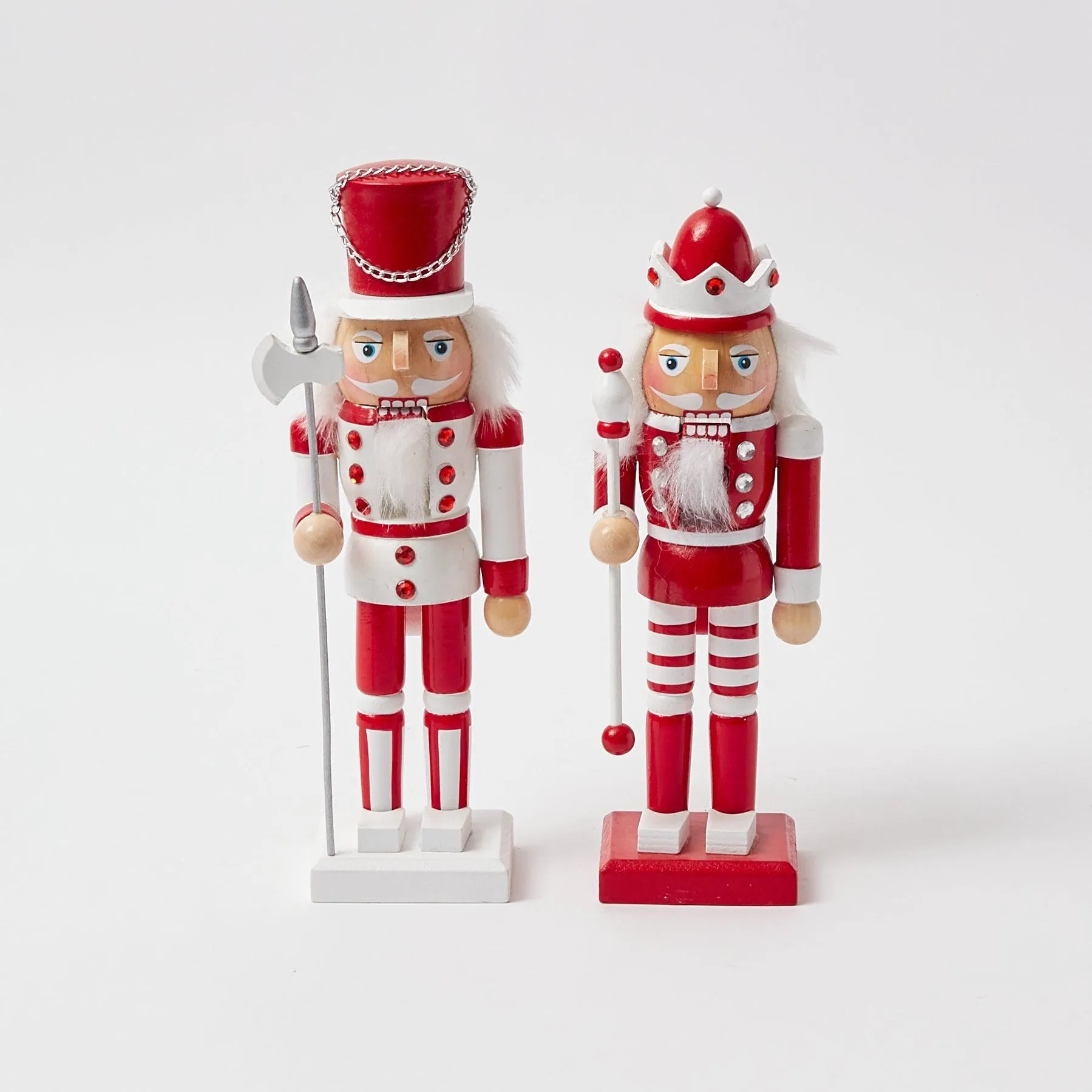 Candy Cane Nutcracker (Pair)