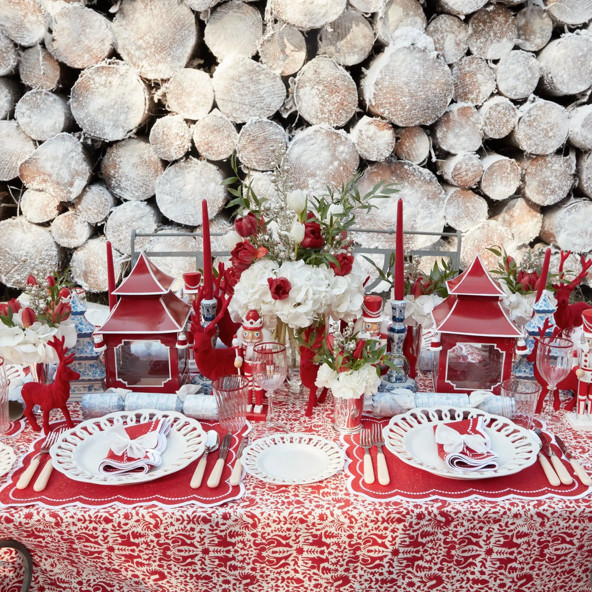 Candy Cane Nutcracker (Pair)