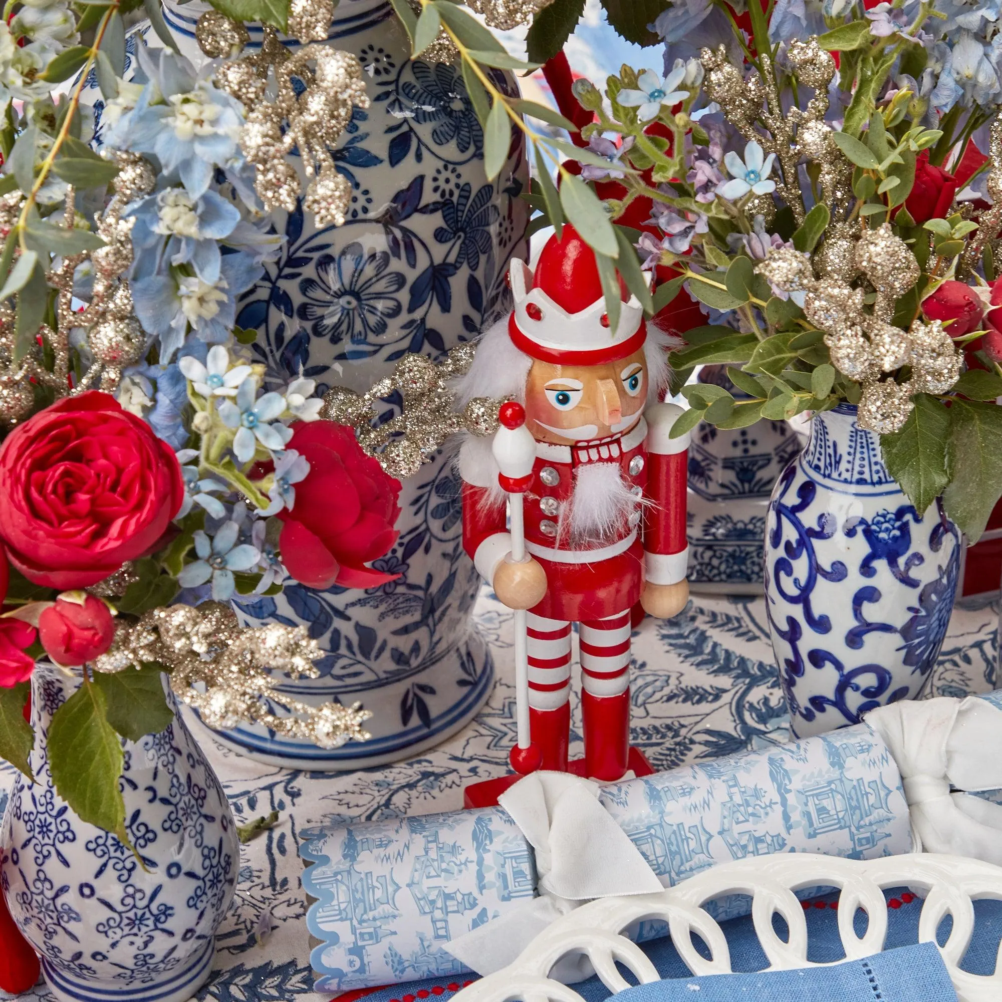 Candy Cane Nutcracker (Pair)