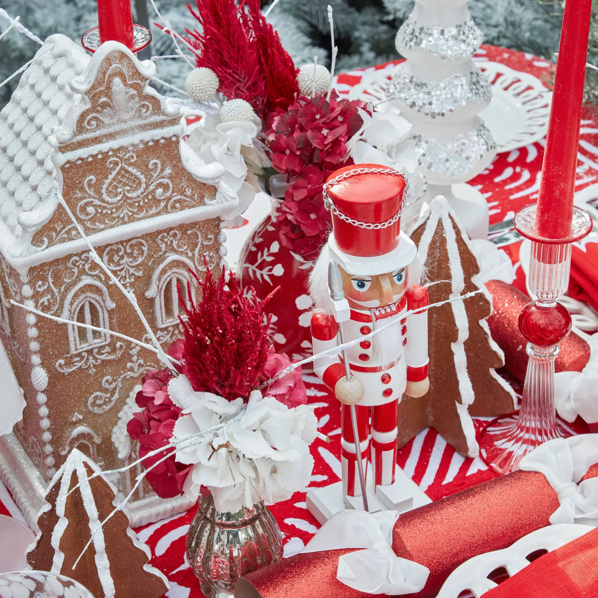 Candy Cane Nutcracker (Pair)