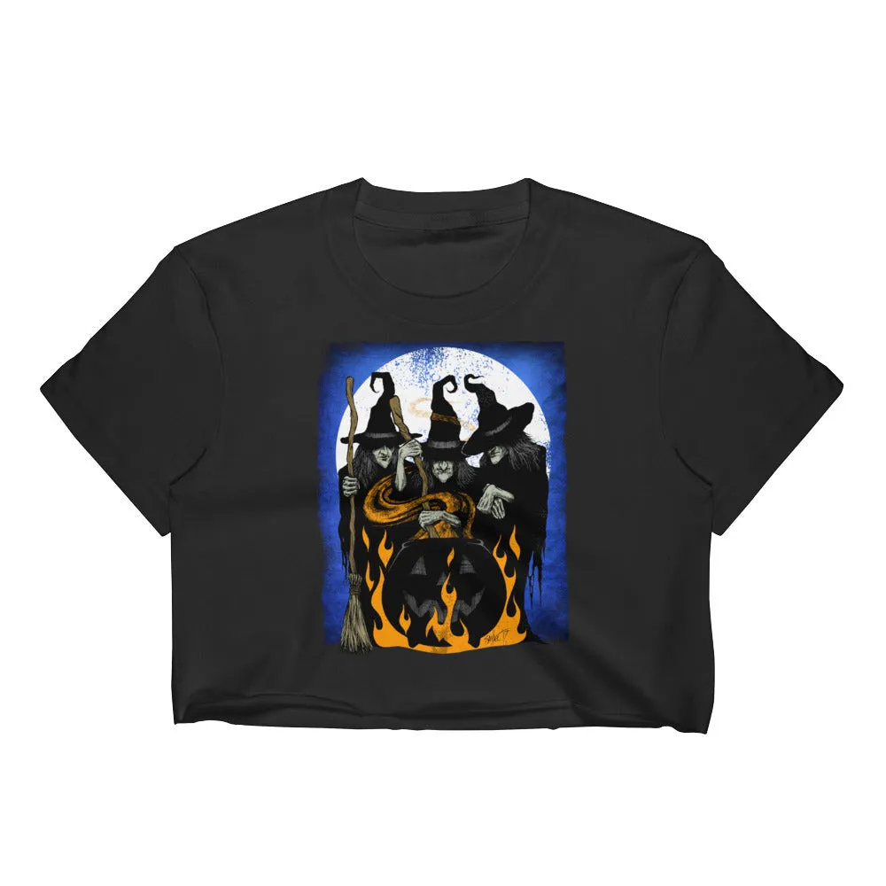 Cauldron Crones Women's Crop Top