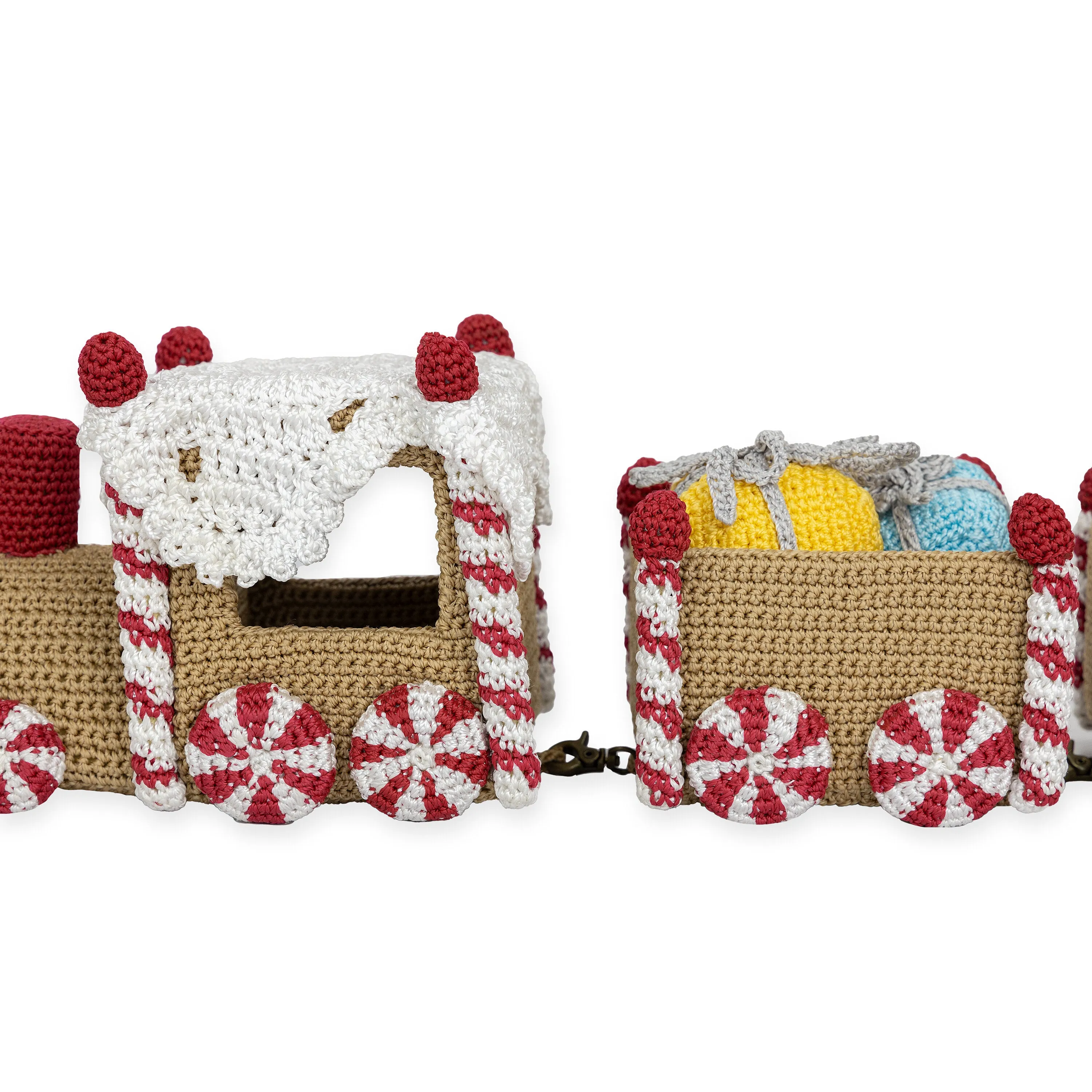 Christmas Crochet Train