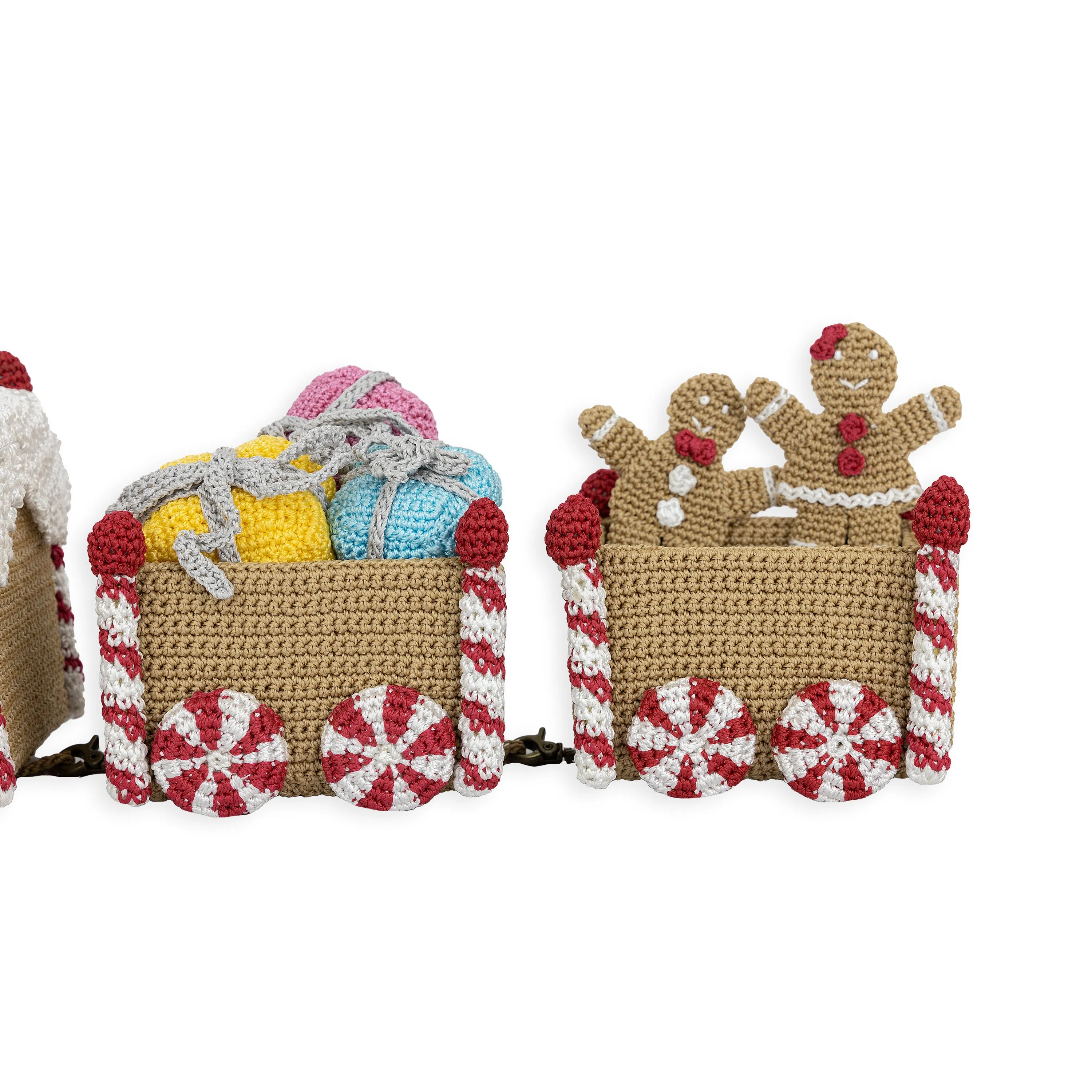 Christmas Crochet Train