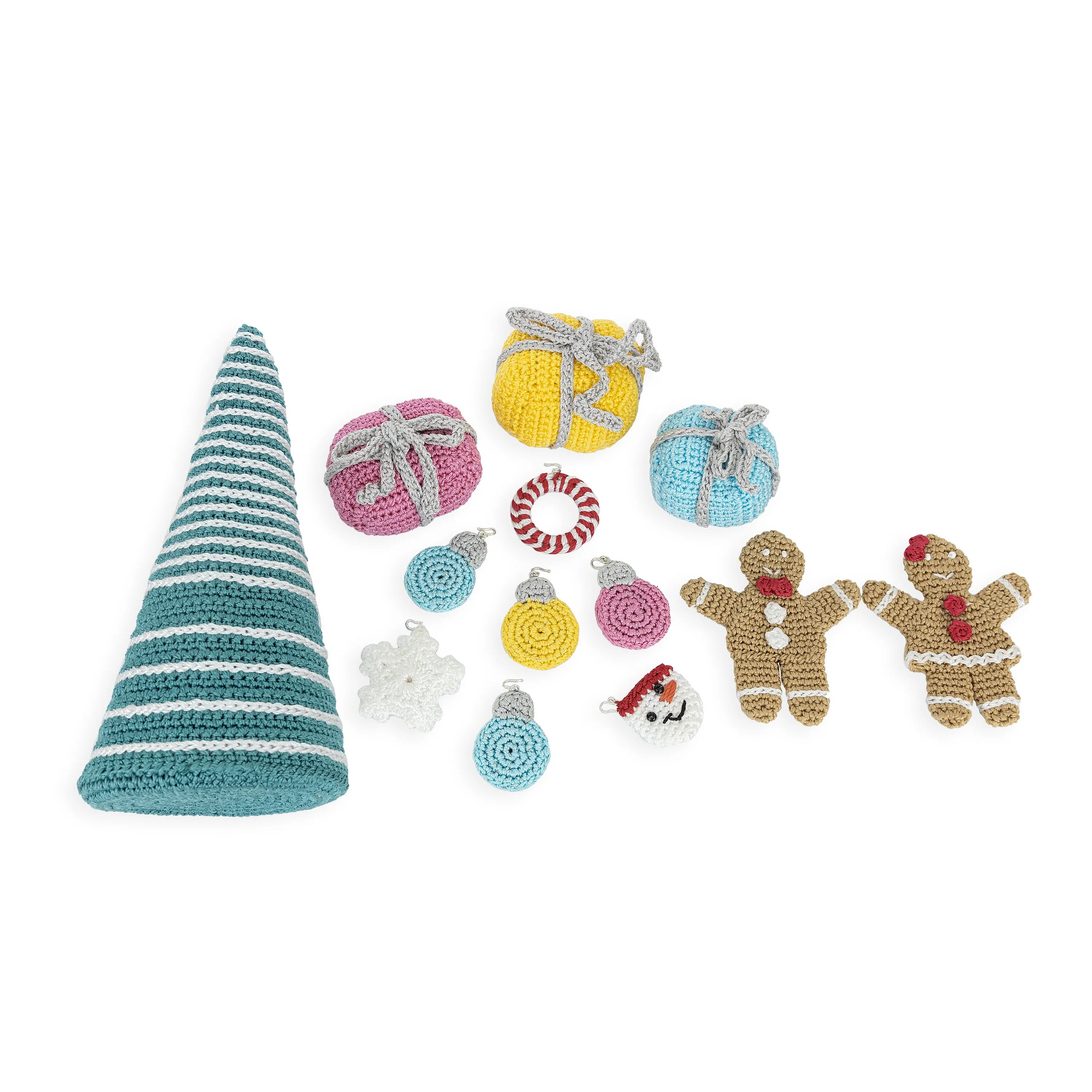 Christmas Crochet Train