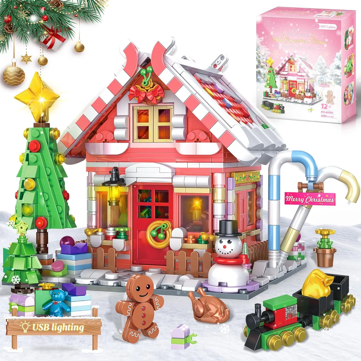 Christmas Gingerbread House