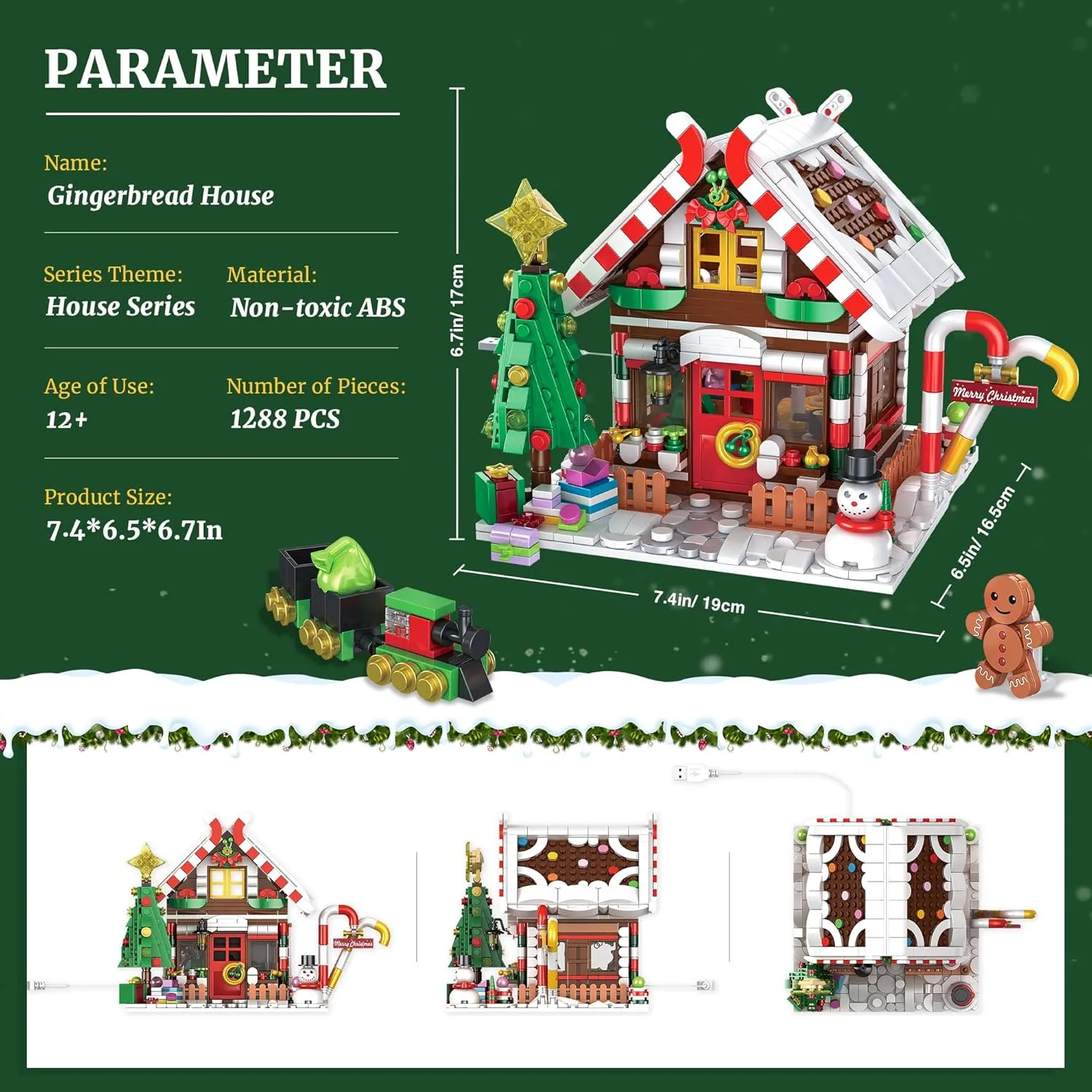 Christmas Gingerbread House