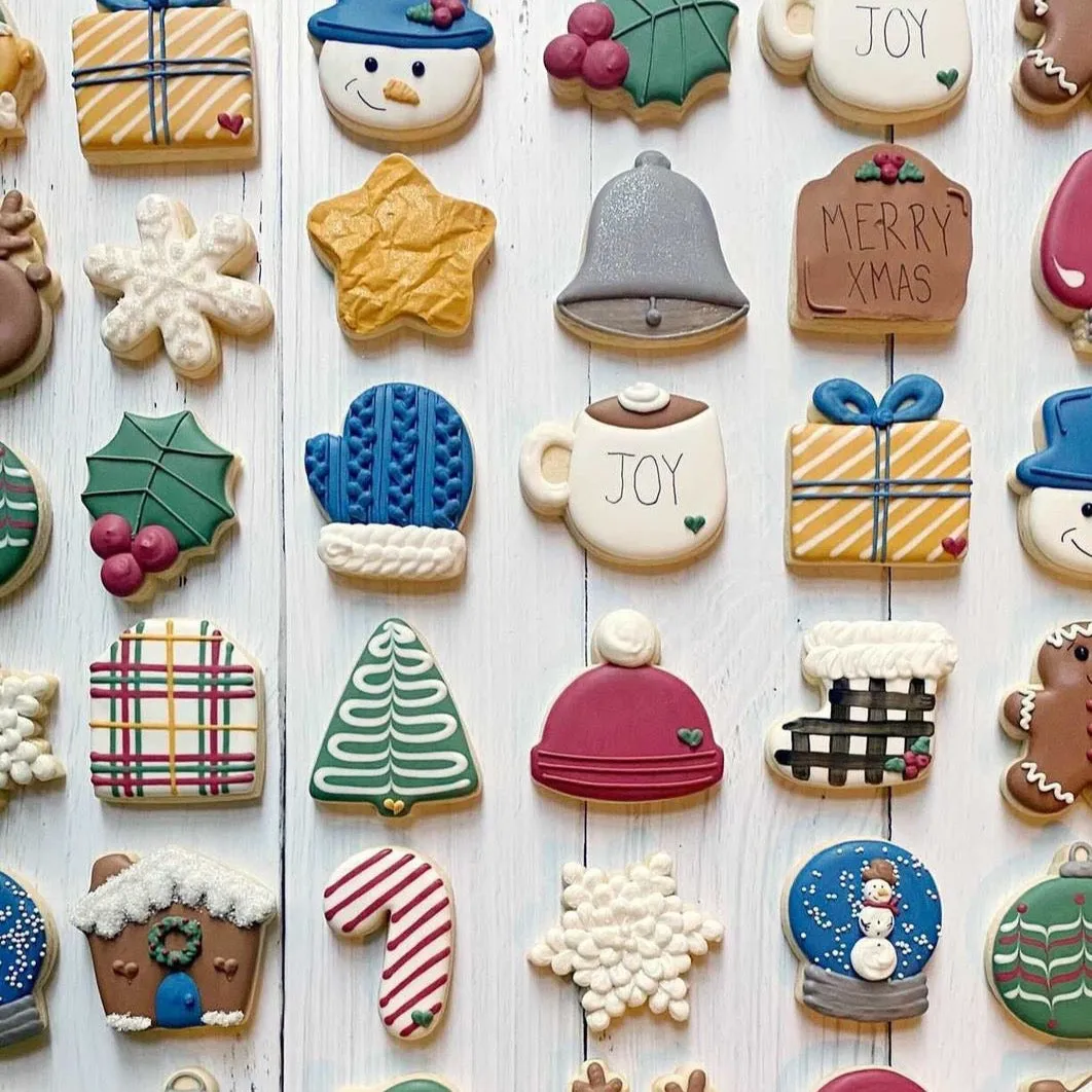 Christmas Mini Cookie Cutters - (Set #3)