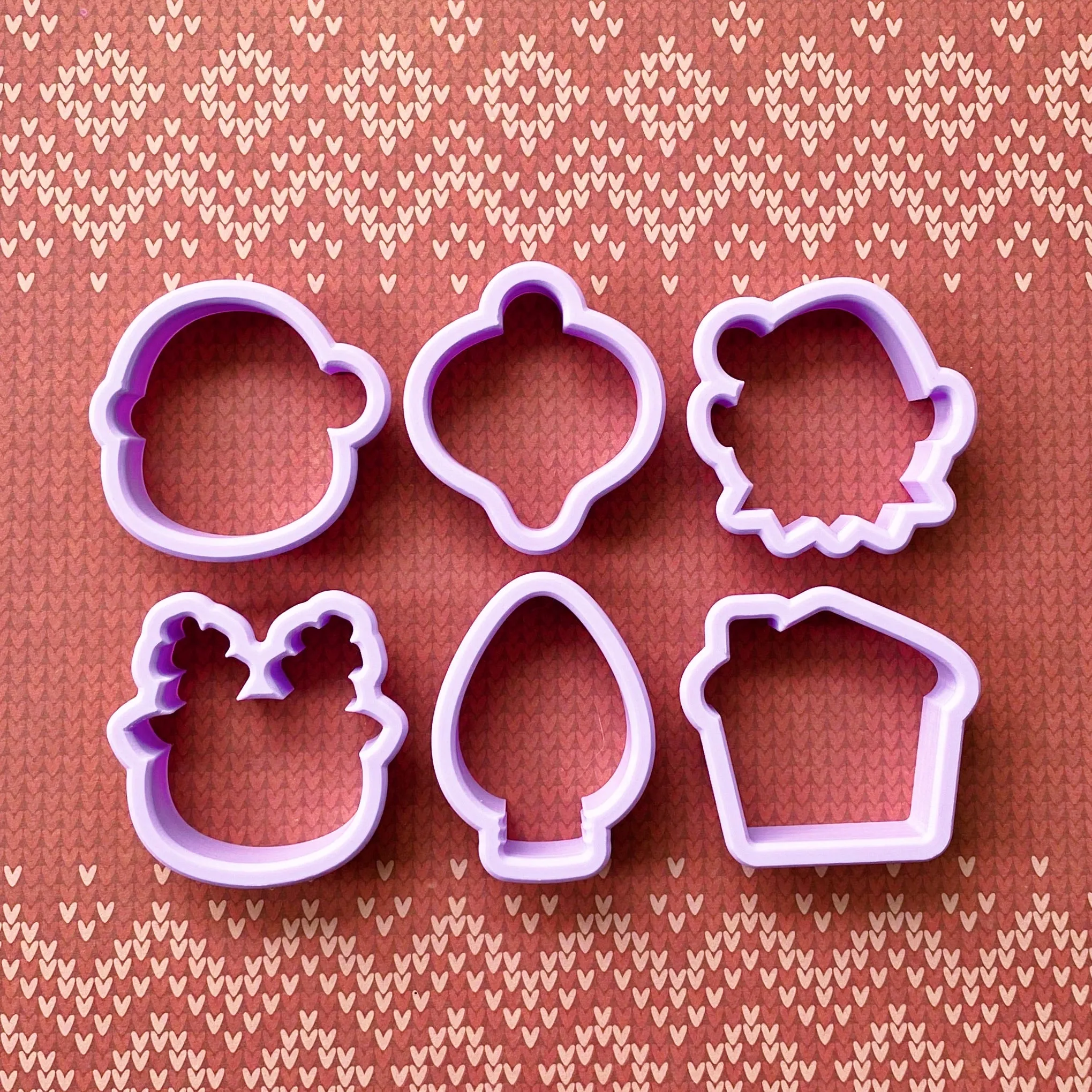 Christmas Mini Cookie Cutters - (Set #3)