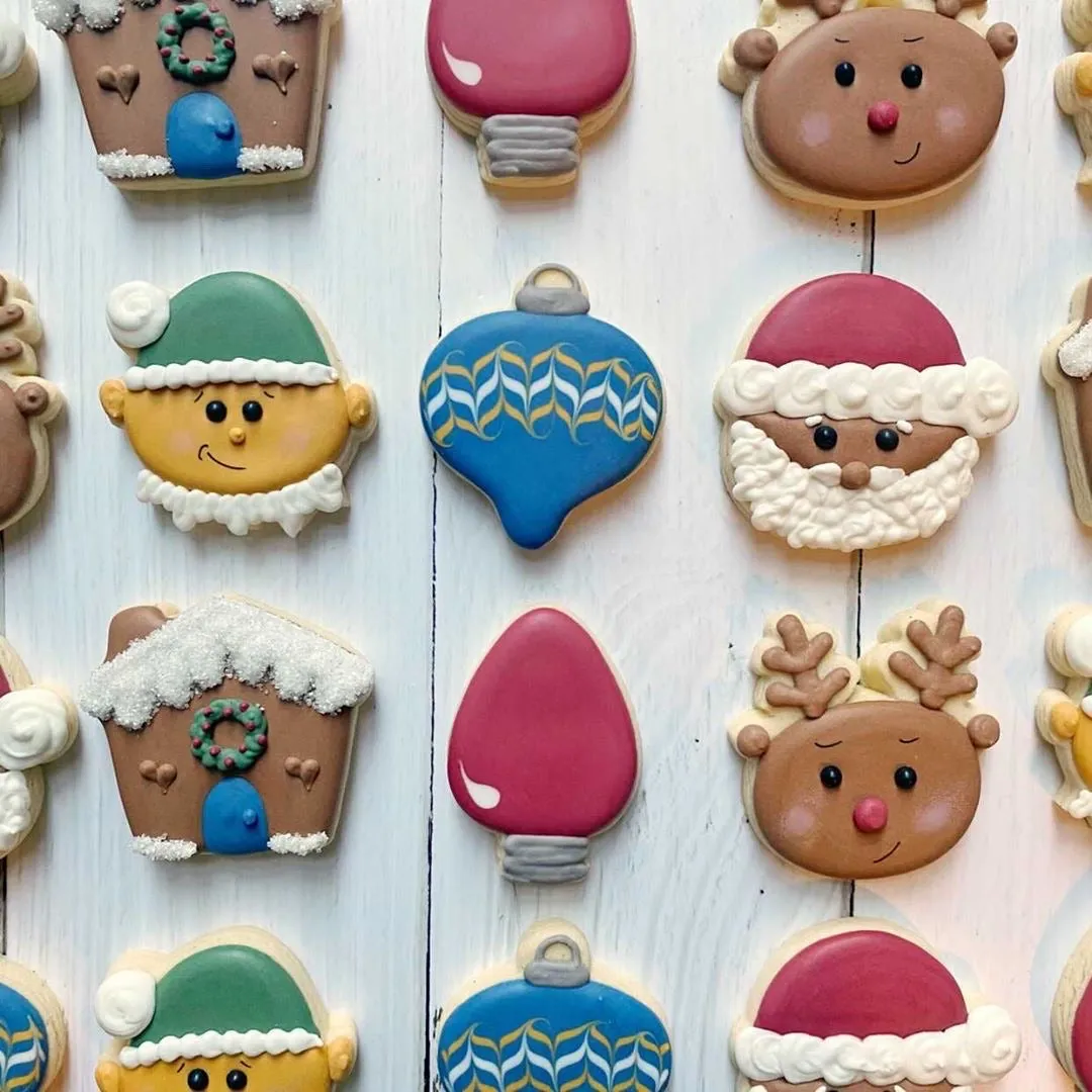 Christmas Mini Cookie Cutters - (Set #3)