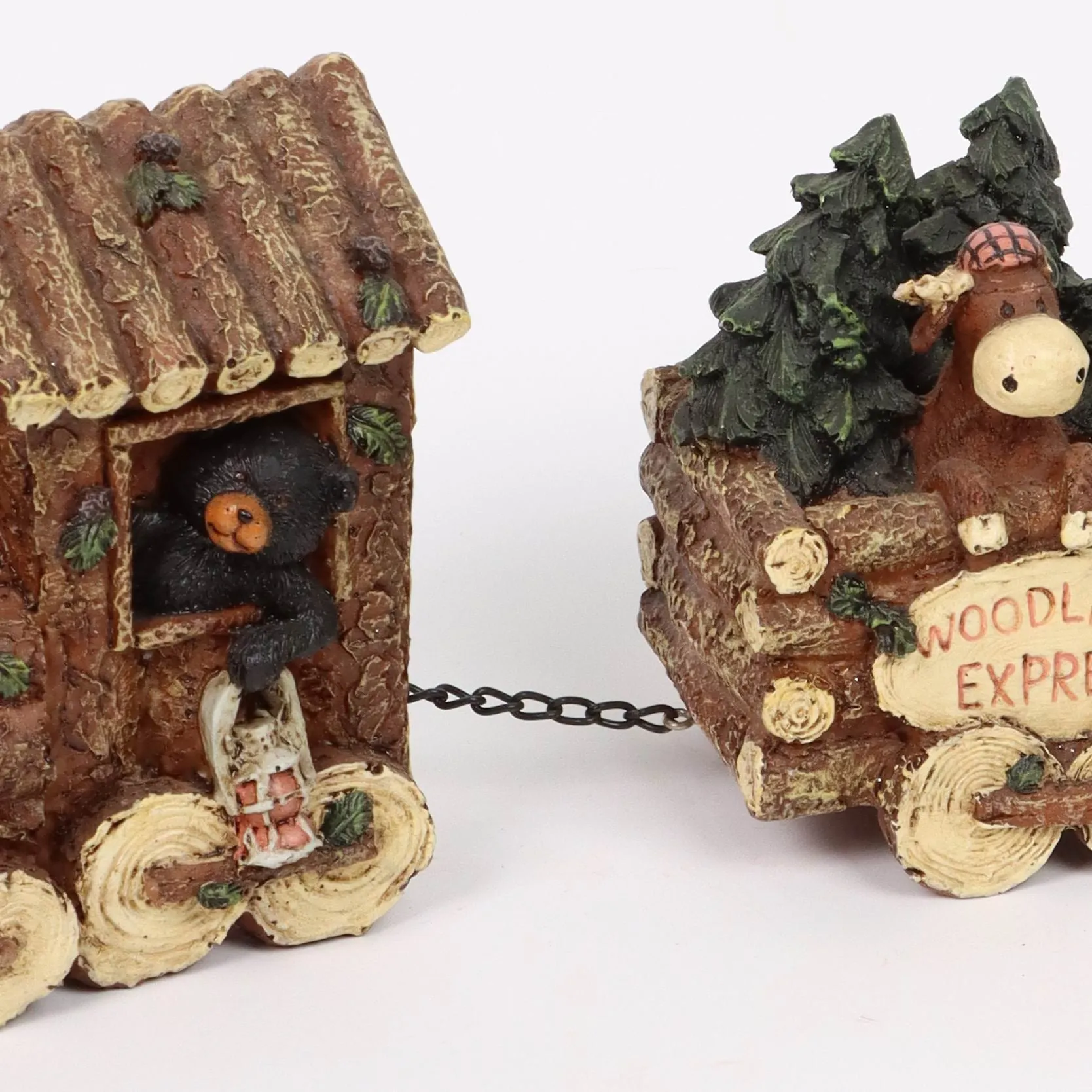 Christmas Wood  Train