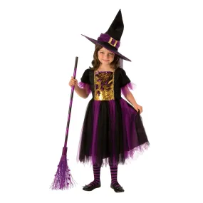 Colour Magic Halloween Witch Dress