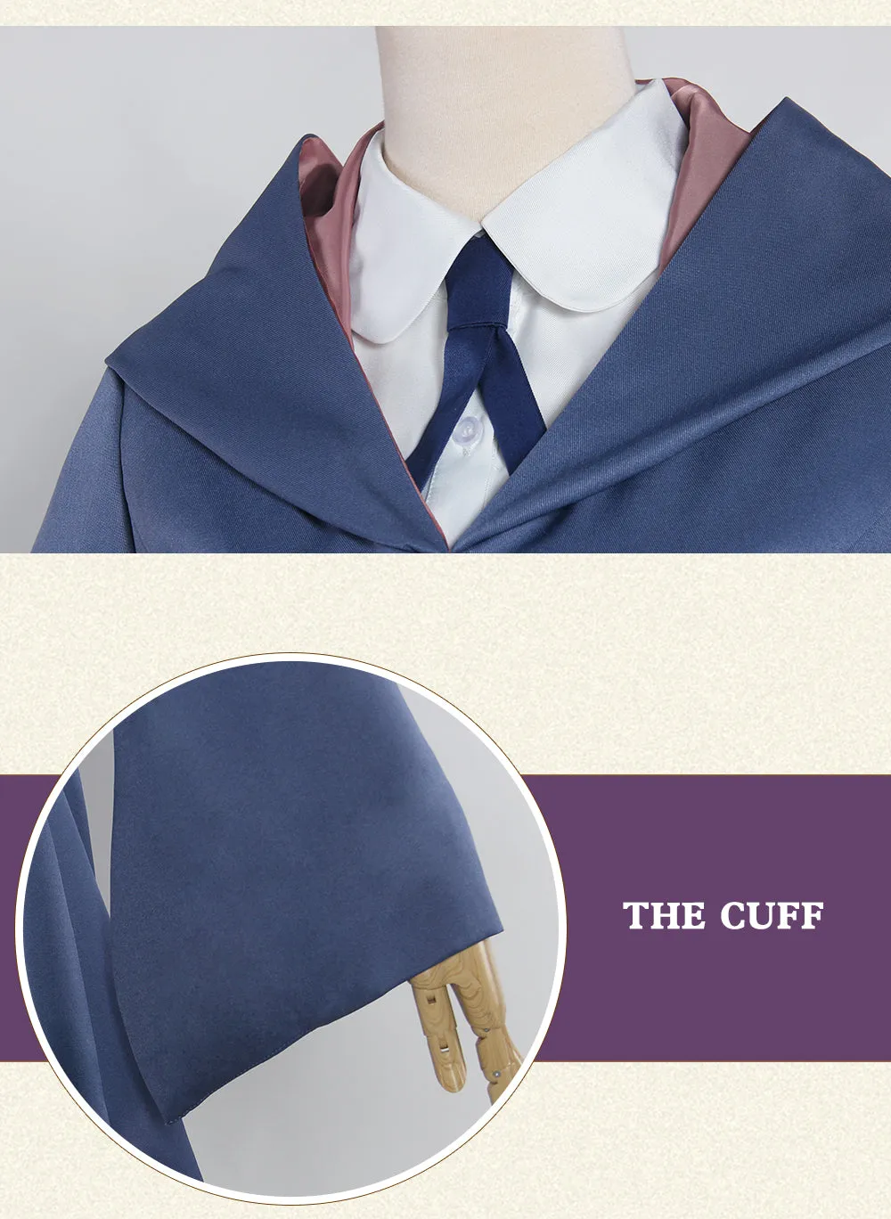 Diana Cavendish Cosplay Little Witch Academia School Uniform