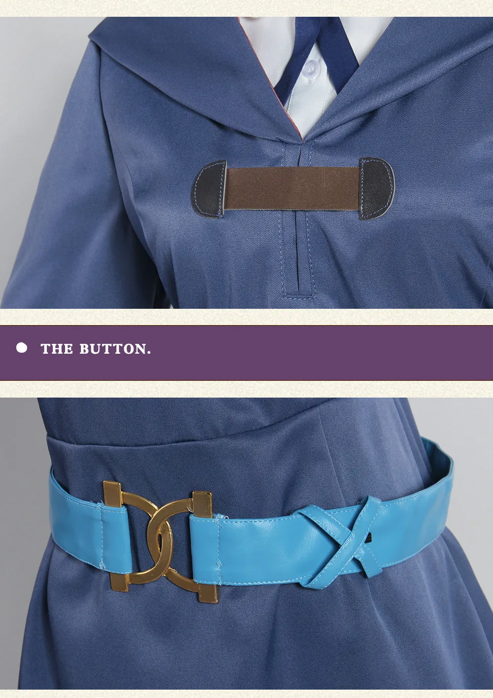 Diana Cavendish Cosplay Little Witch Academia School Uniform