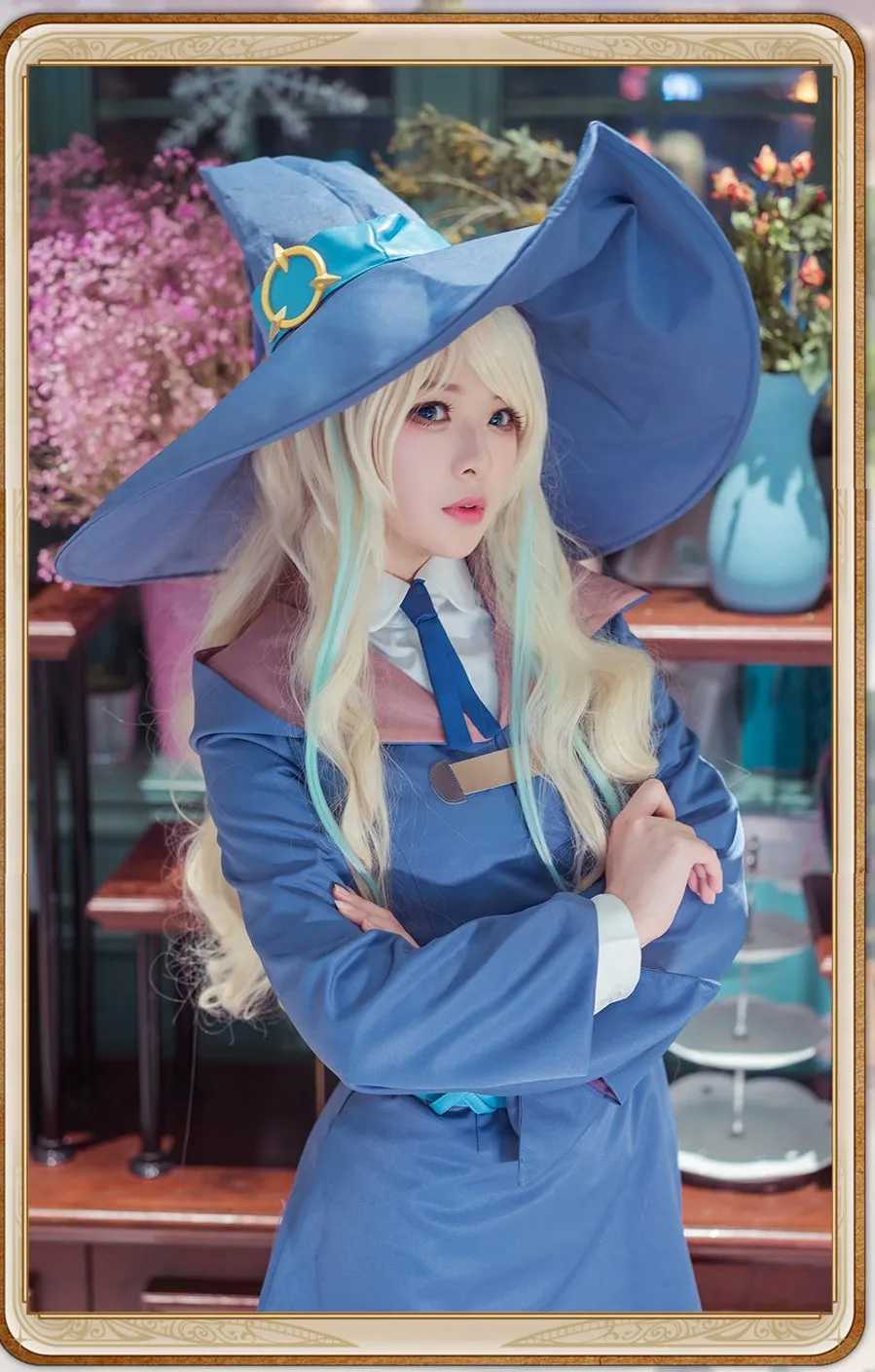 Diana Cavendish Cosplay Little Witch Academia School Uniform