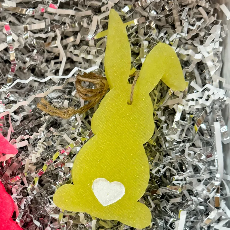 Easter Bunny Butts Car Freshie in Bunny Burps and French Market