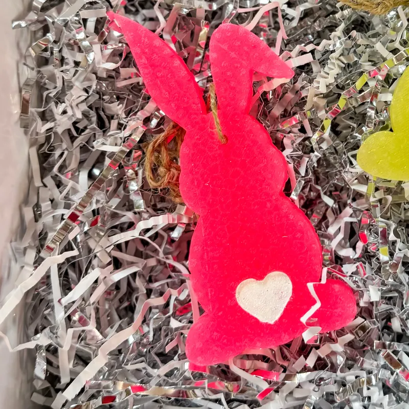 Easter Bunny Butts Car Freshie in Bunny Burps and French Market