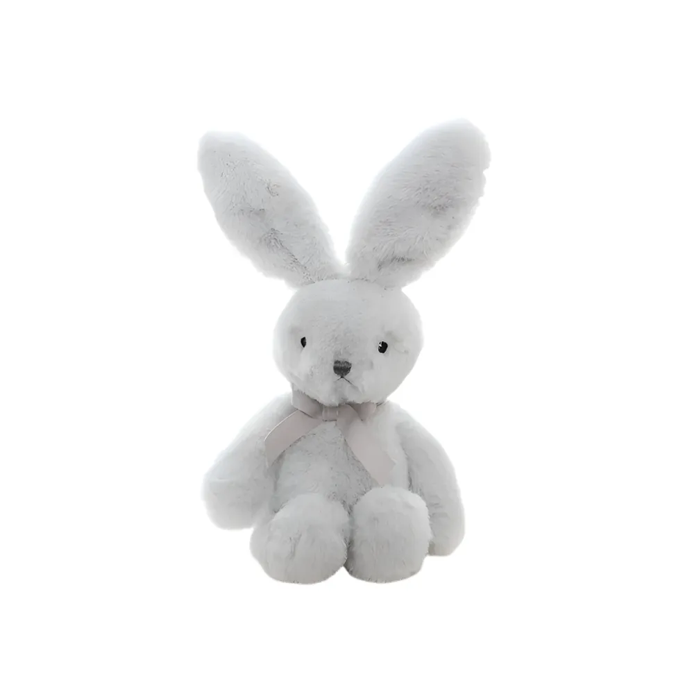 Easter Bunny Pink & Gray 9"