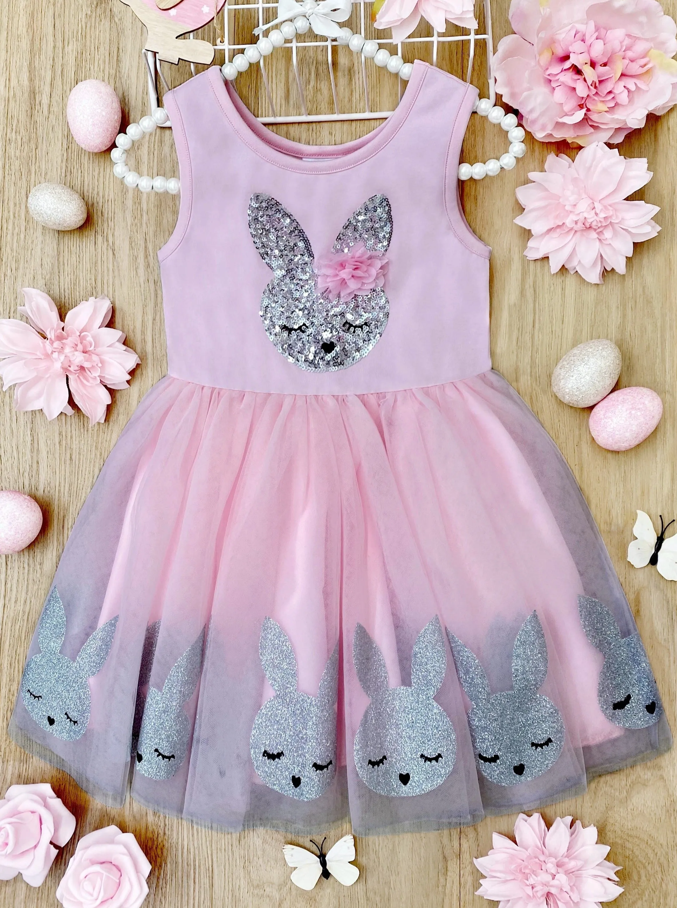 Everybunny Sparkle Sequin Tutu Dress