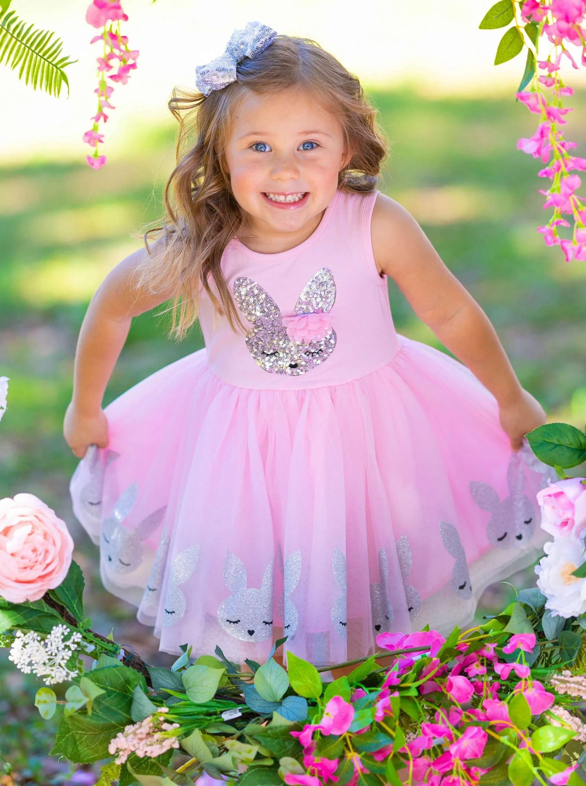 Everybunny Sparkle Sequin Tutu Dress