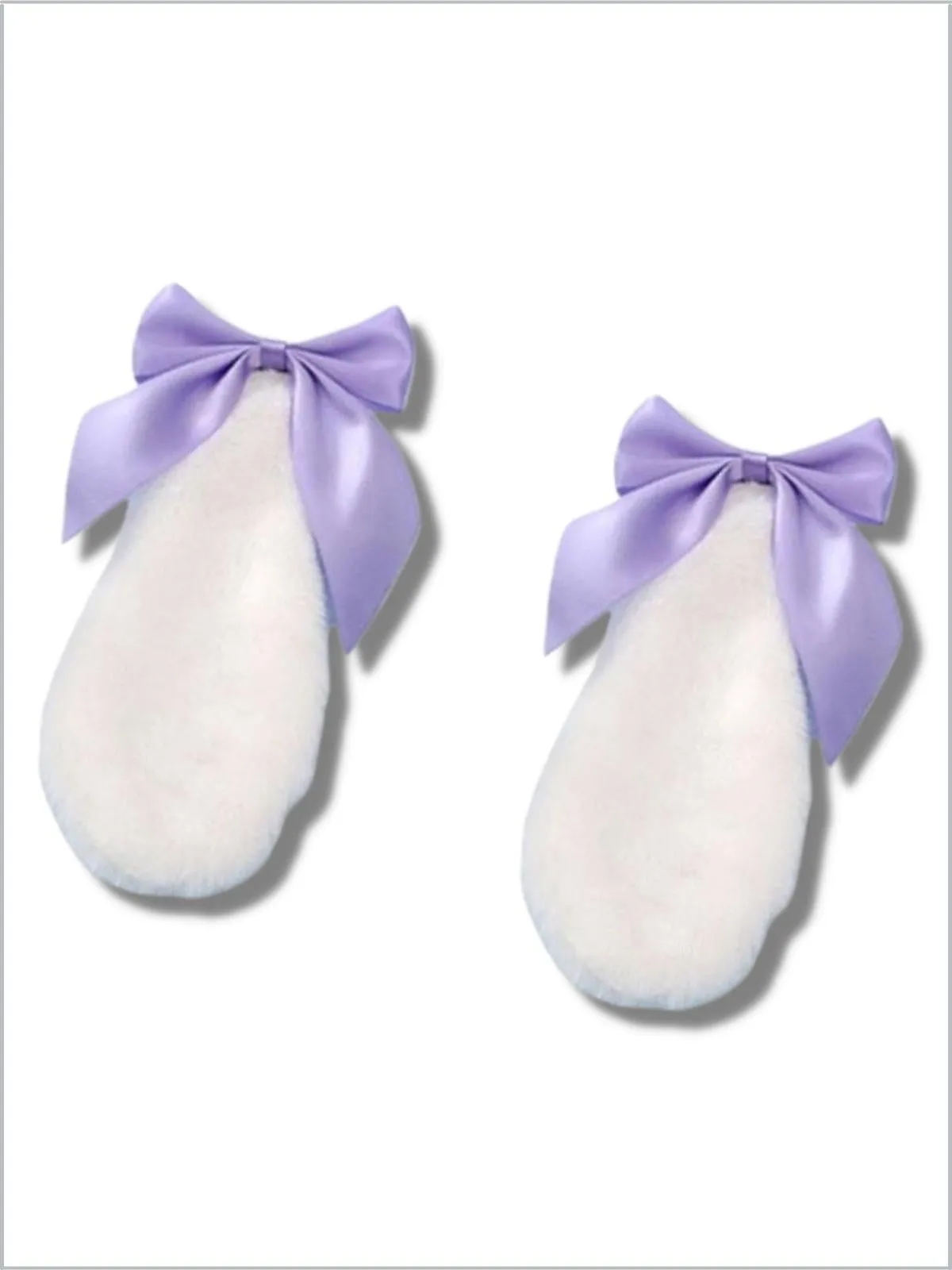 Faux Fur Bunny Ears Hair Clip