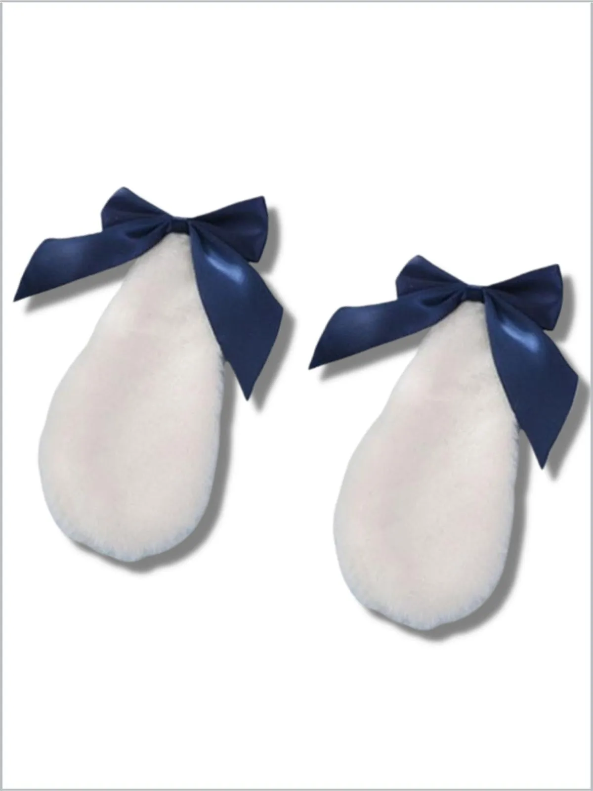 Faux Fur Bunny Ears Hair Clip