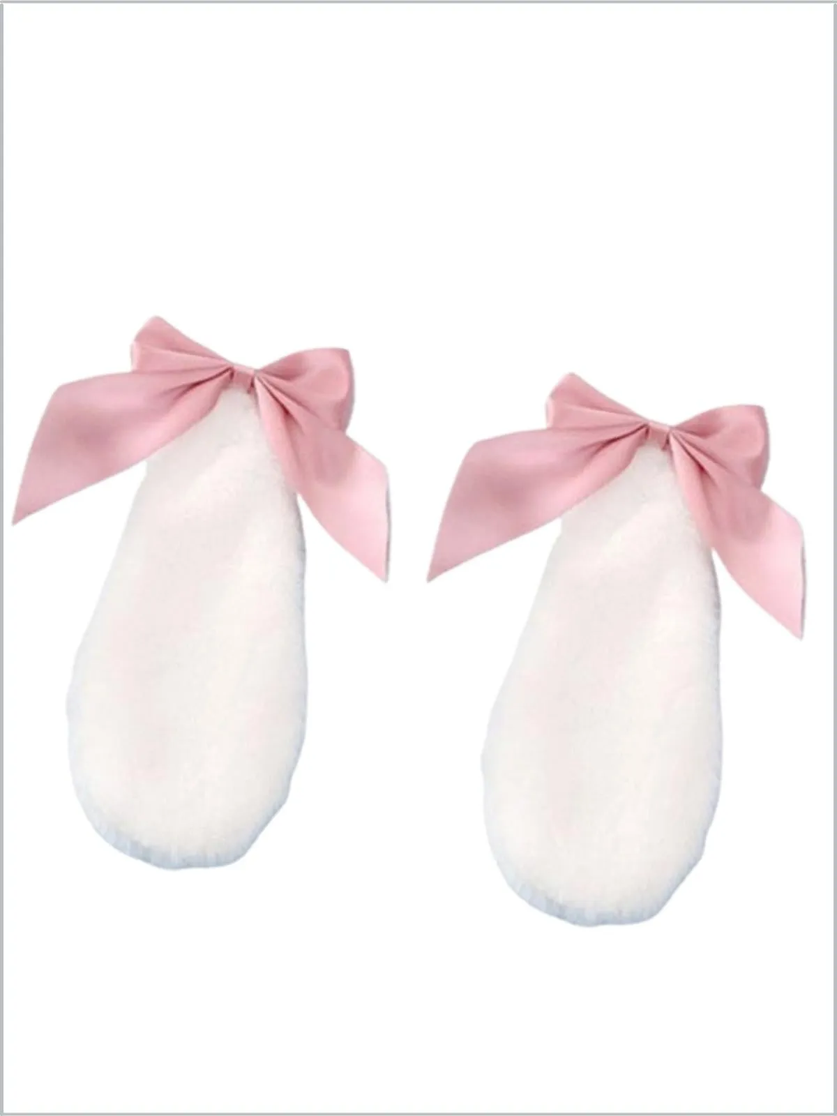 Faux Fur Bunny Ears Hair Clip