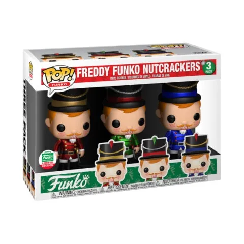 Freddy Funko Pop! Vinyl Figure Nutcrackers [3-Pack]