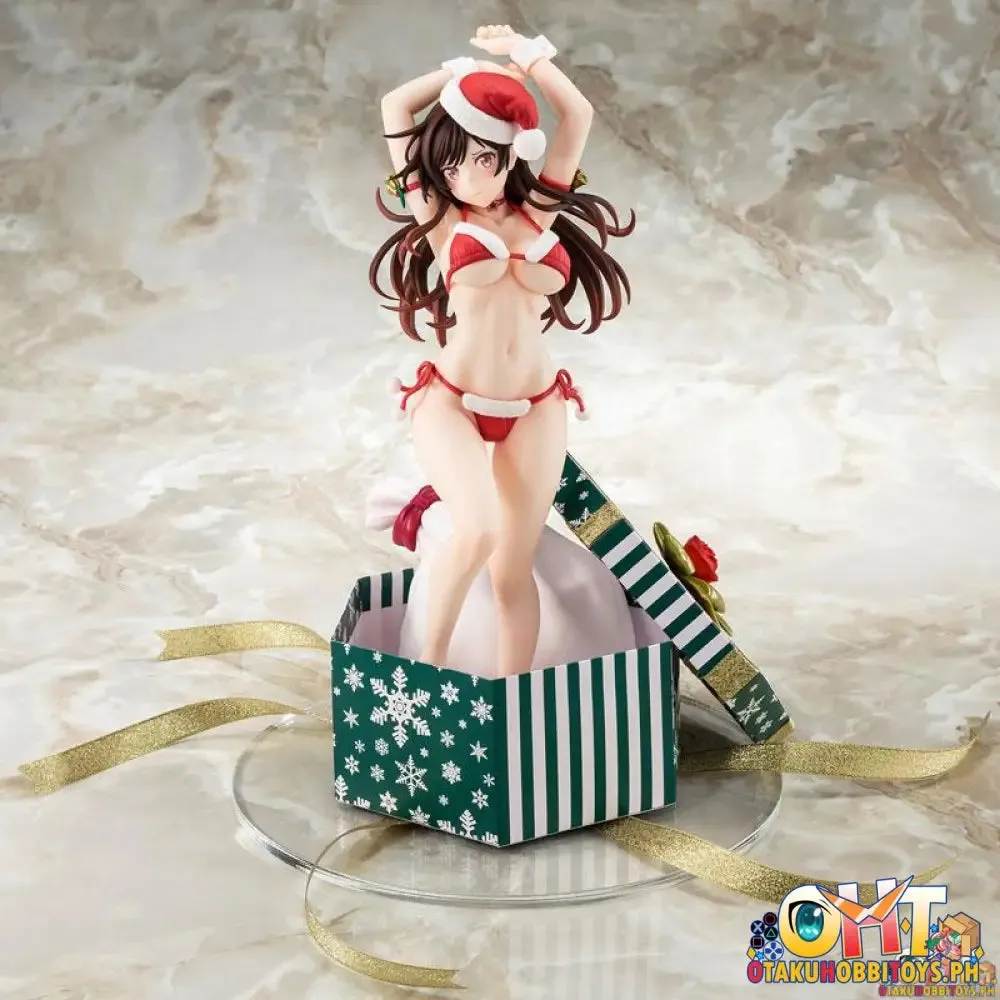 Hakoiri Musume Rent-A-Girlfriend 1/6 Chizuru Mizuhara Santa Bikini de Fuwamoko Figure 2nd Xmas