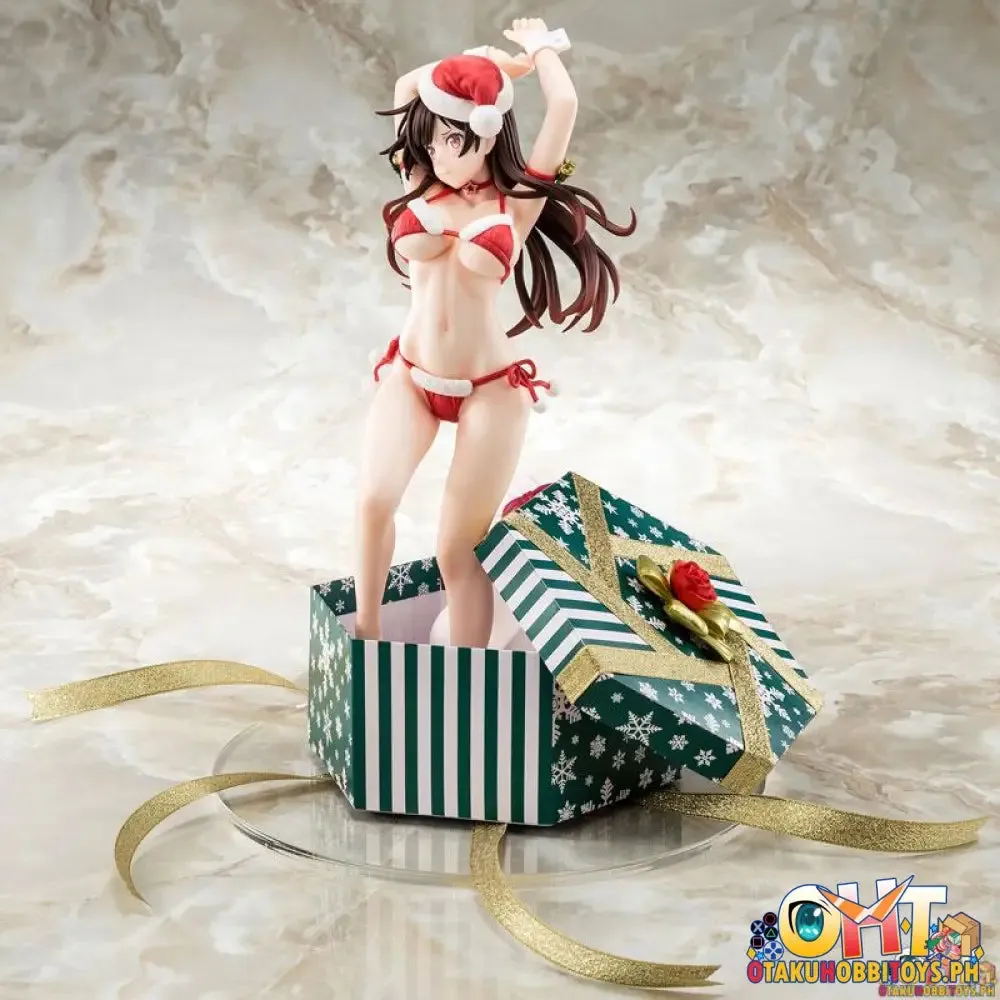 Hakoiri Musume Rent-A-Girlfriend 1/6 Chizuru Mizuhara Santa Bikini de Fuwamoko Figure 2nd Xmas