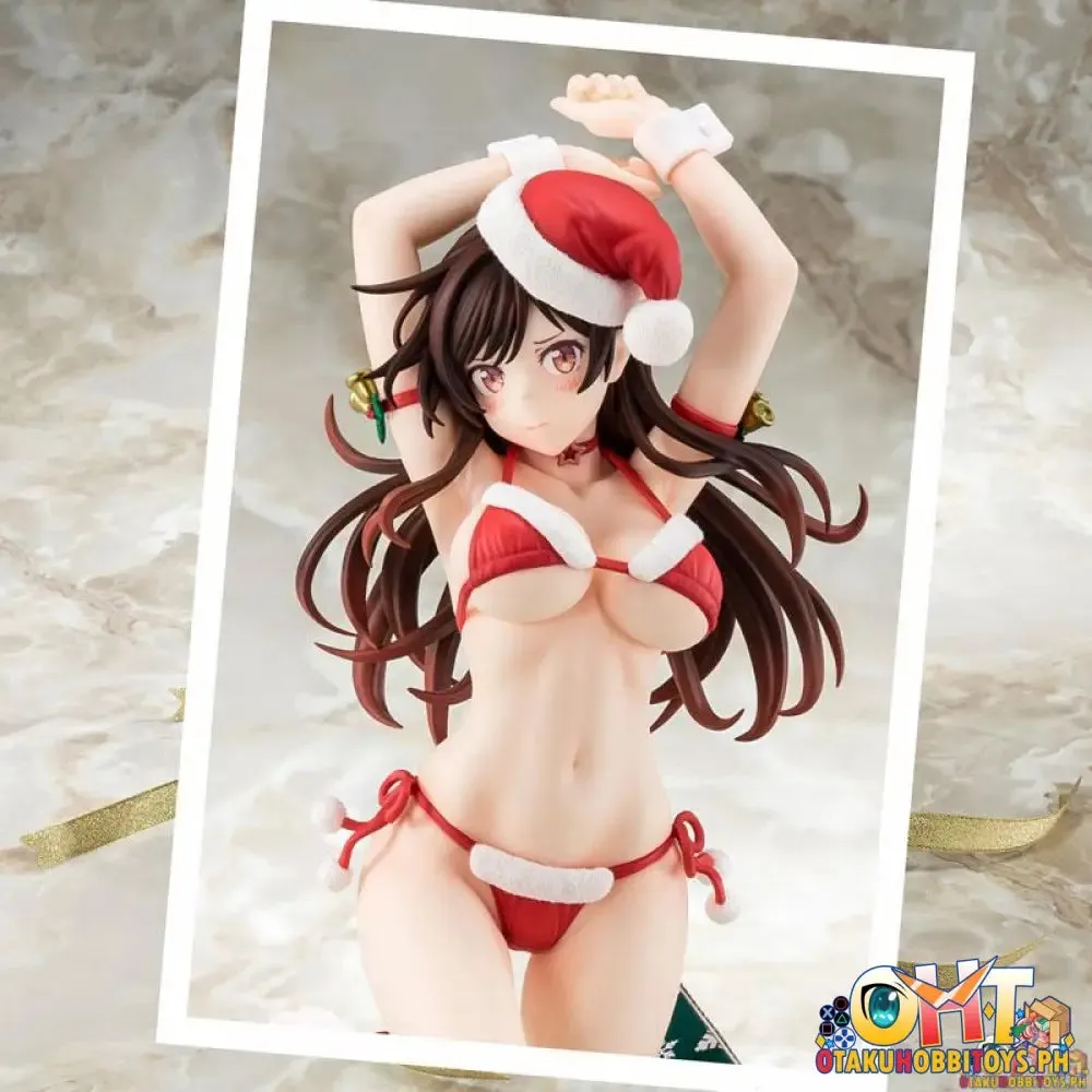 Hakoiri Musume Rent-A-Girlfriend 1/6 Chizuru Mizuhara Santa Bikini de Fuwamoko Figure 2nd Xmas