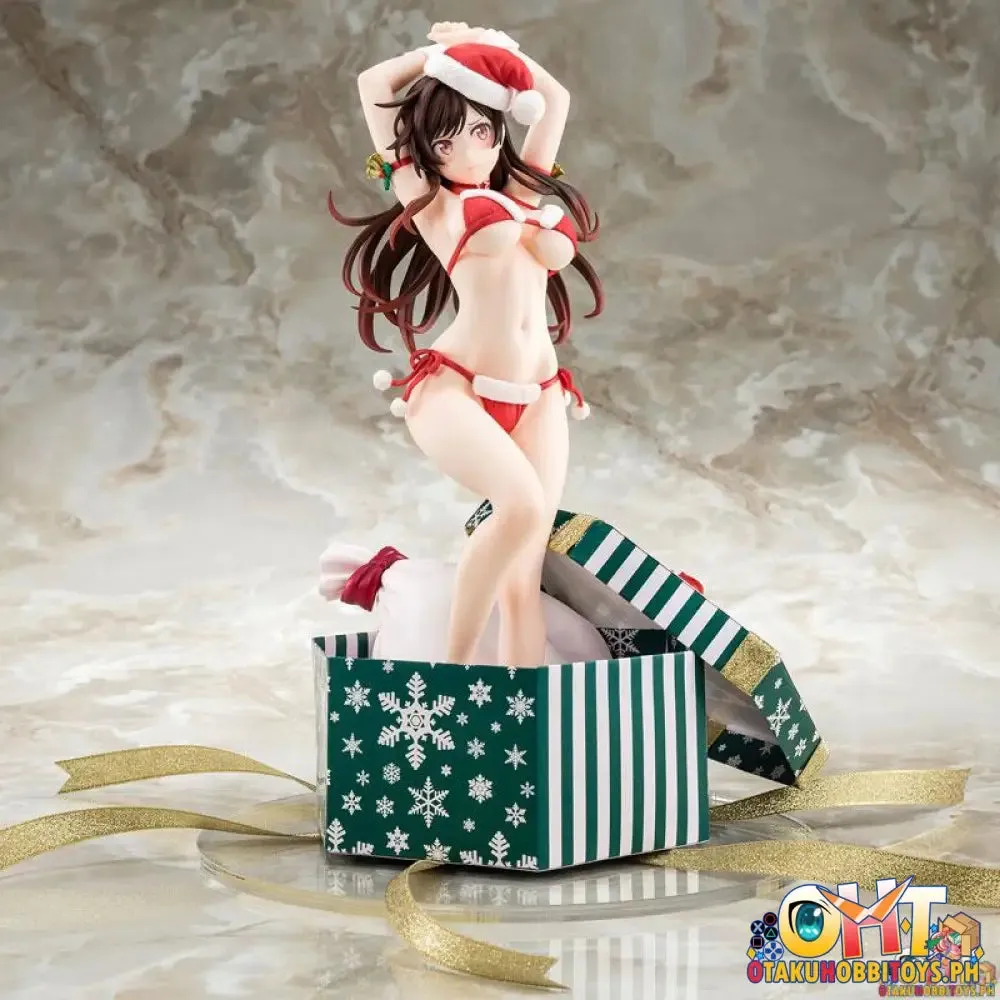 Hakoiri Musume Rent-A-Girlfriend 1/6 Chizuru Mizuhara Santa Bikini de Fuwamoko Figure 2nd Xmas