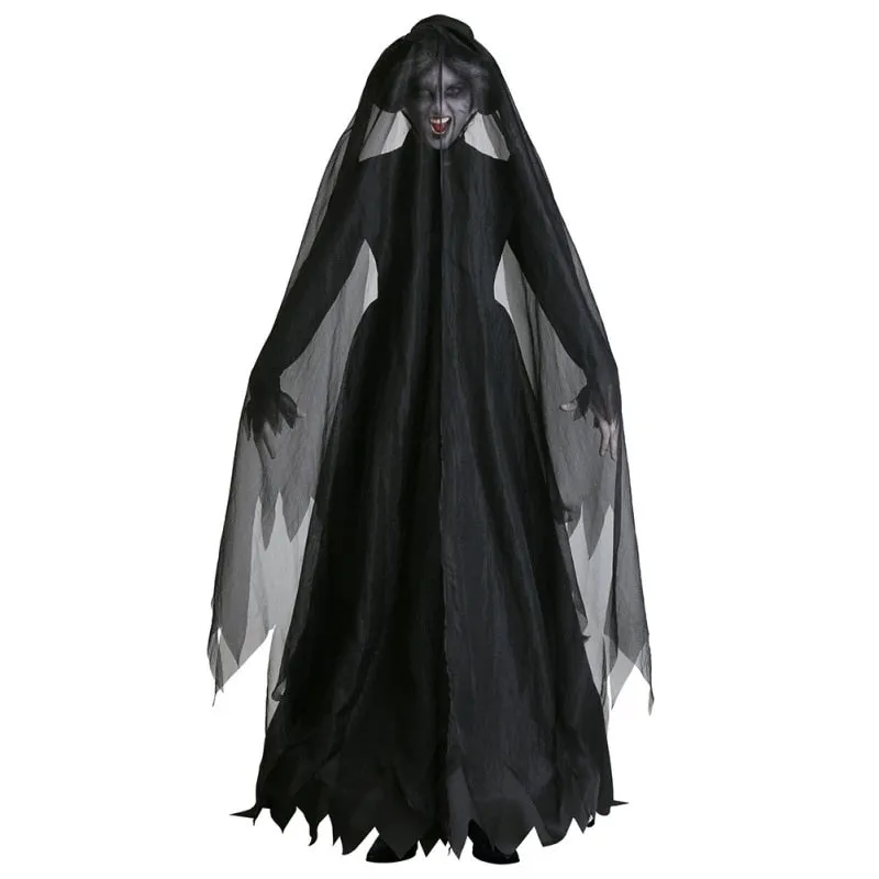 Halloween Costumes Ghost Bride Devil Vampire Witch Party Halloween 2019 Wear Black New