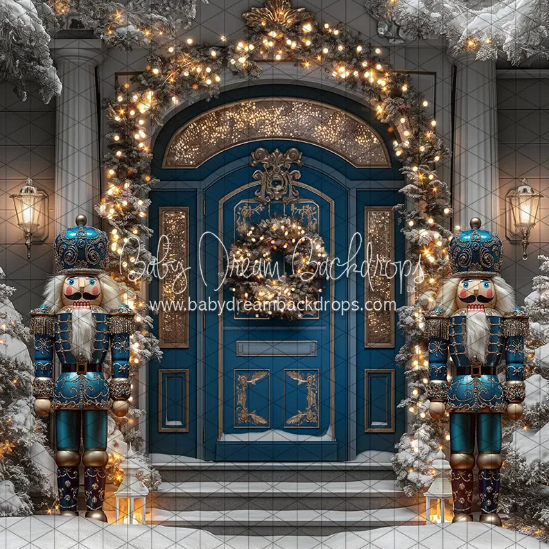 Holiday Blues Welcome Nutcrackers (JA)