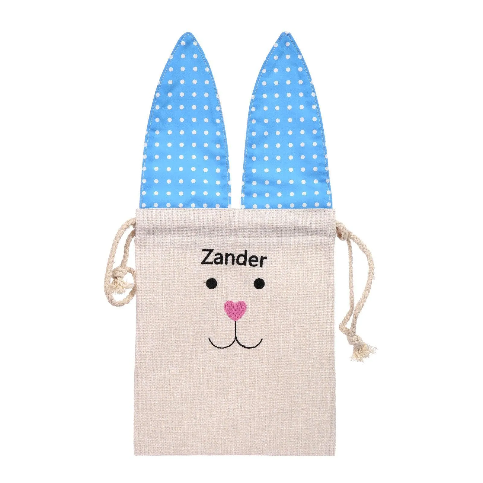 Hop into Easter with Personalized Bunny Baskets / Pink / Green / Blue