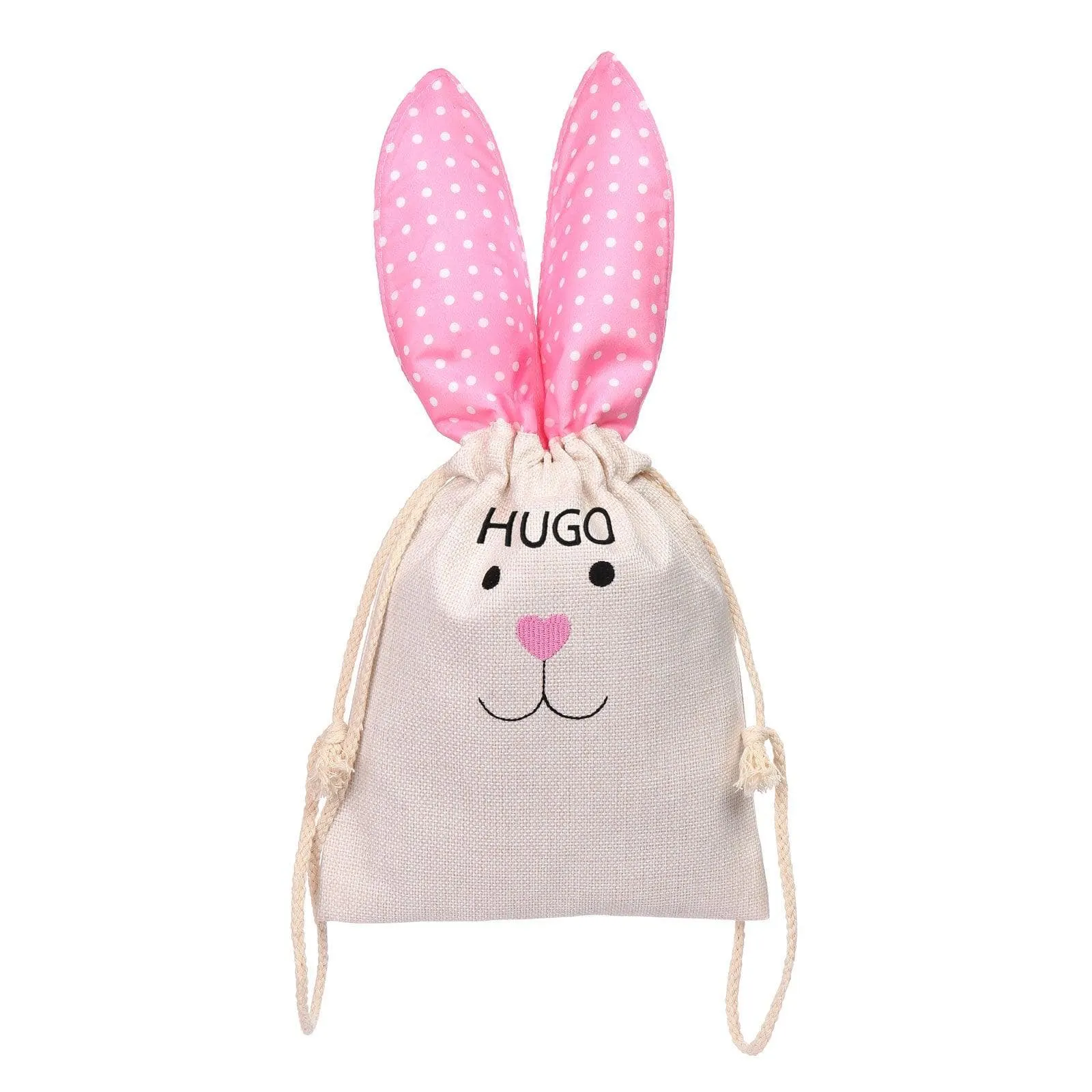 Hop into Easter with Personalized Bunny Baskets / Pink / Green / Blue