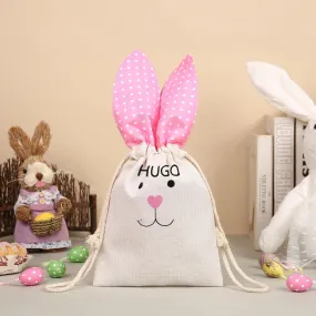 Hop into Easter with Personalized Bunny Baskets / Pink / Green / Blue